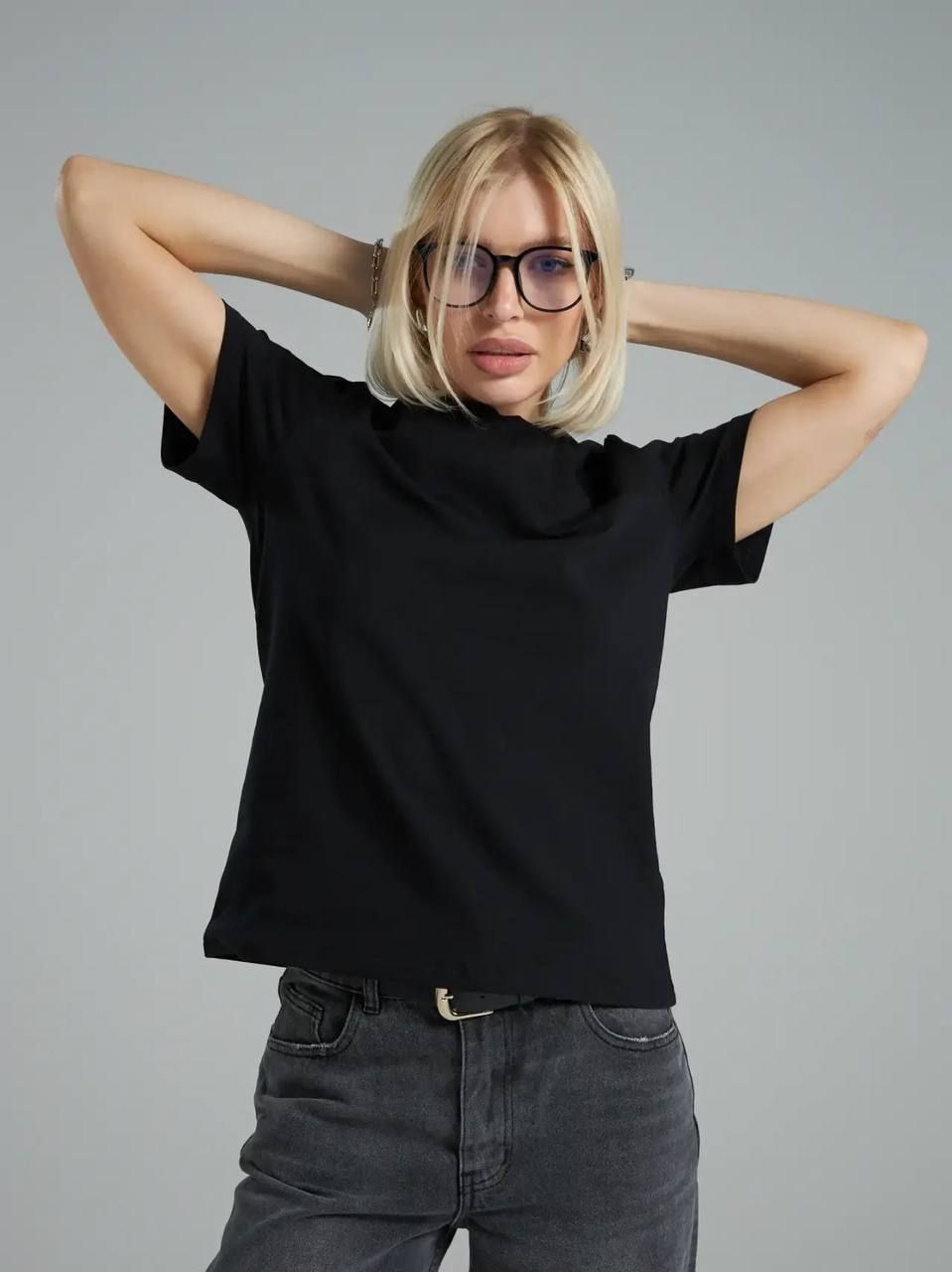 13 Футболка базовая - черный