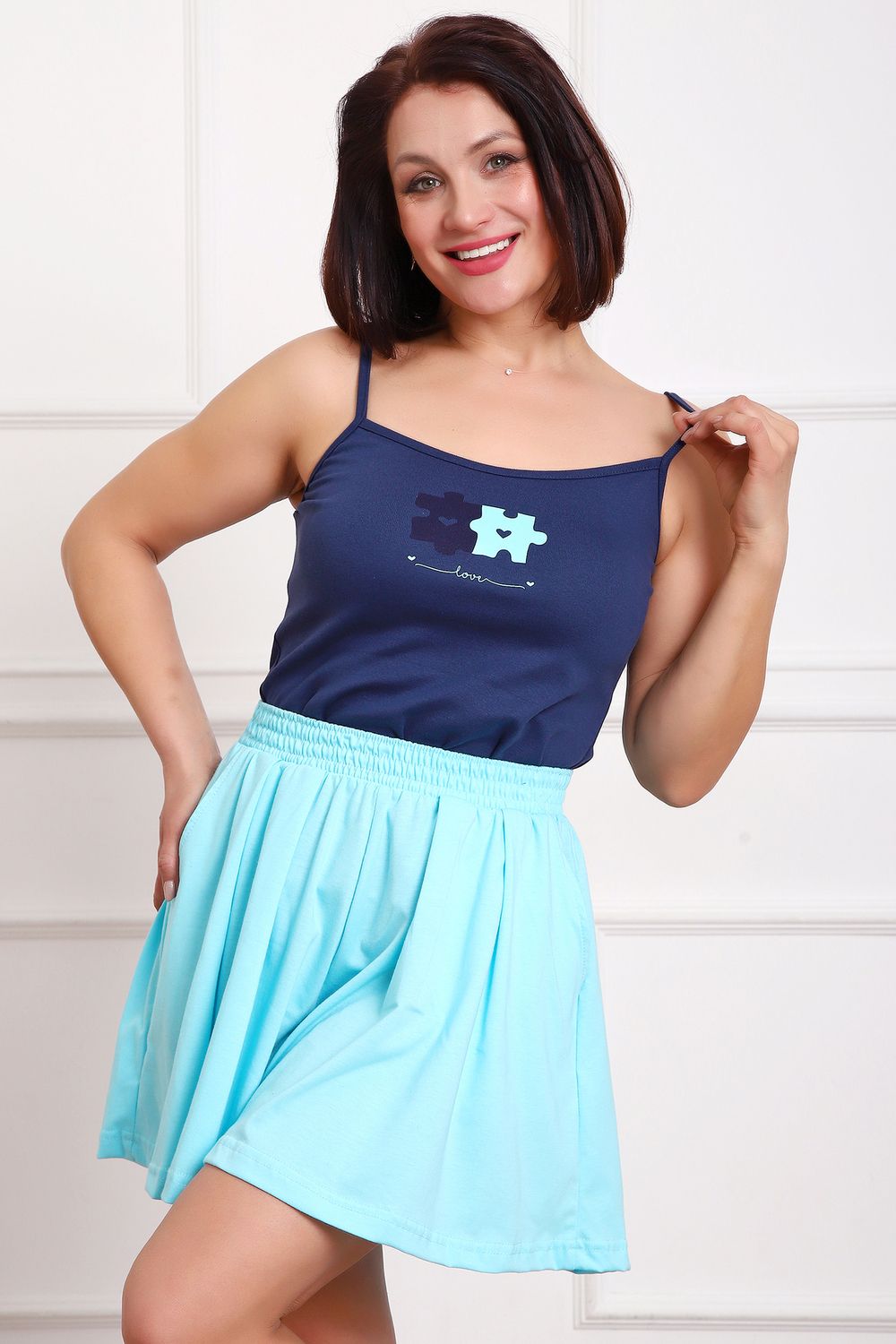 Пижама 88147 - индиго