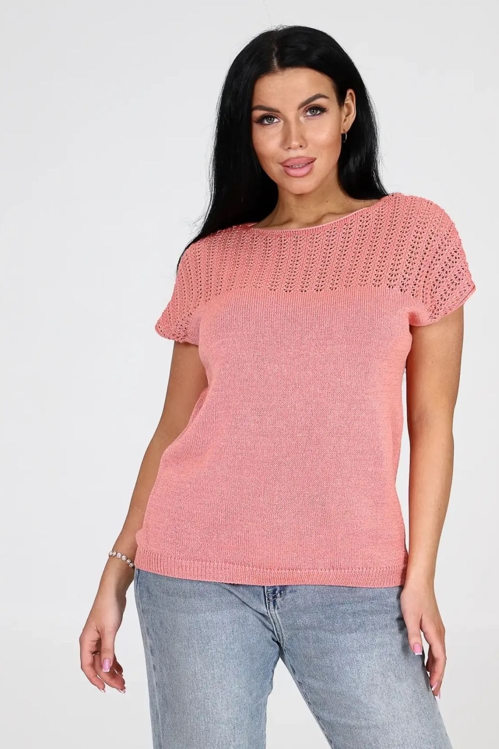 Футболка Афина - коралловый