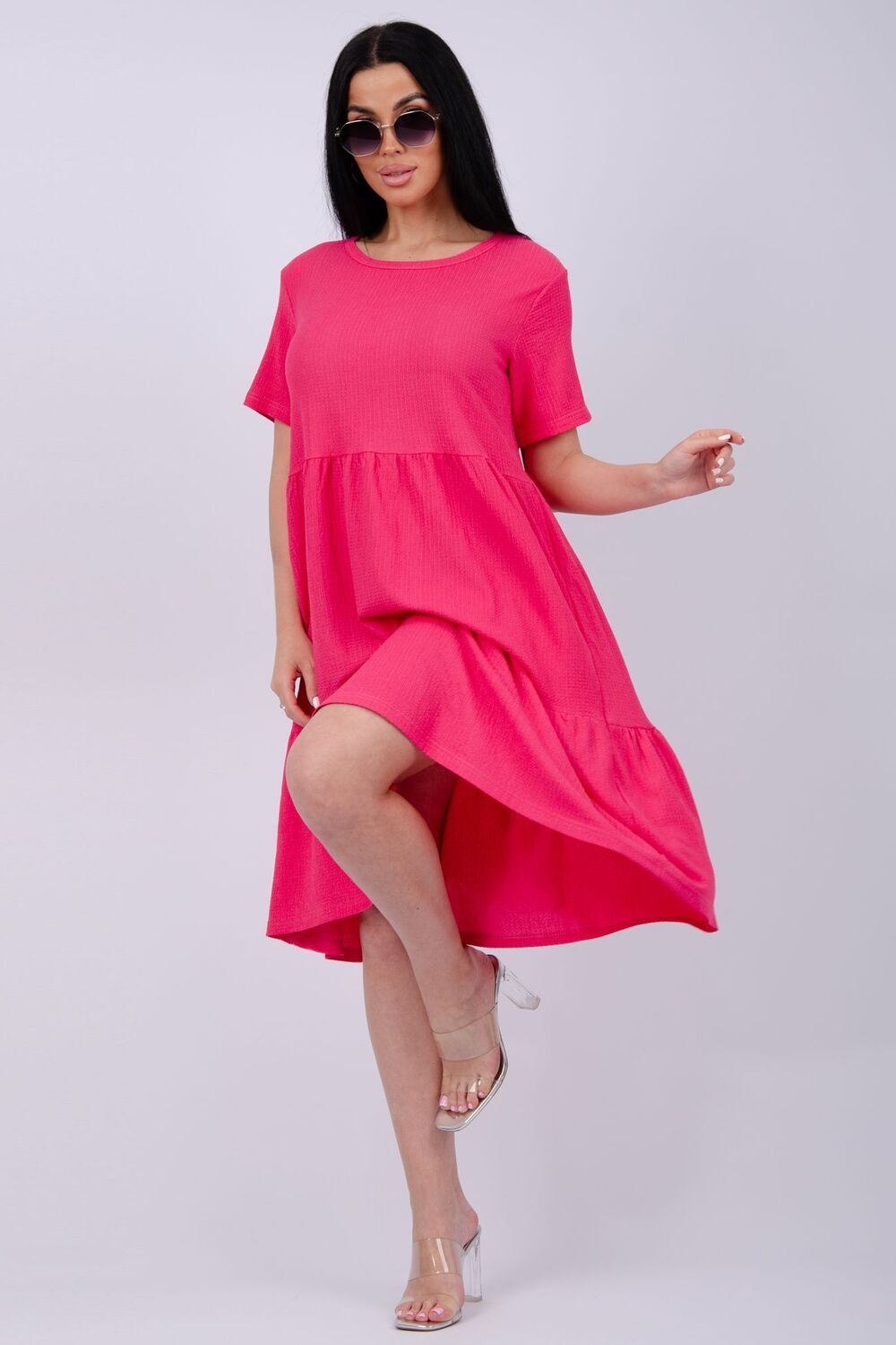 Эскада платье женское - фуксия