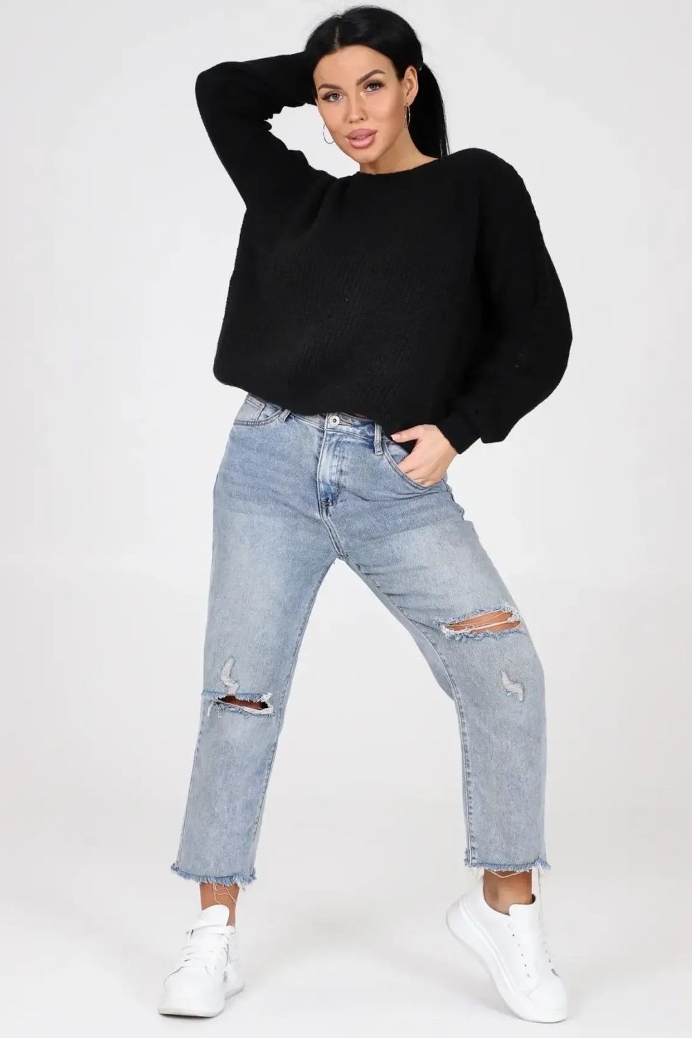 Джемпер ВЭНДИ - черный