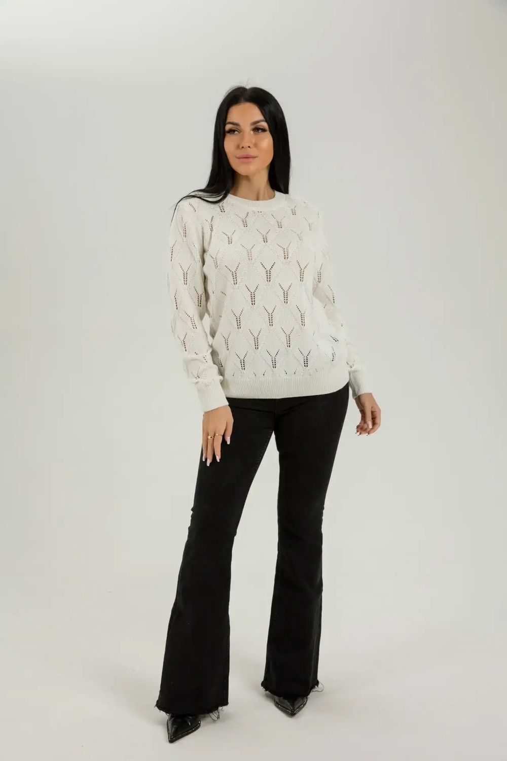 Джемпер Вива - молочный