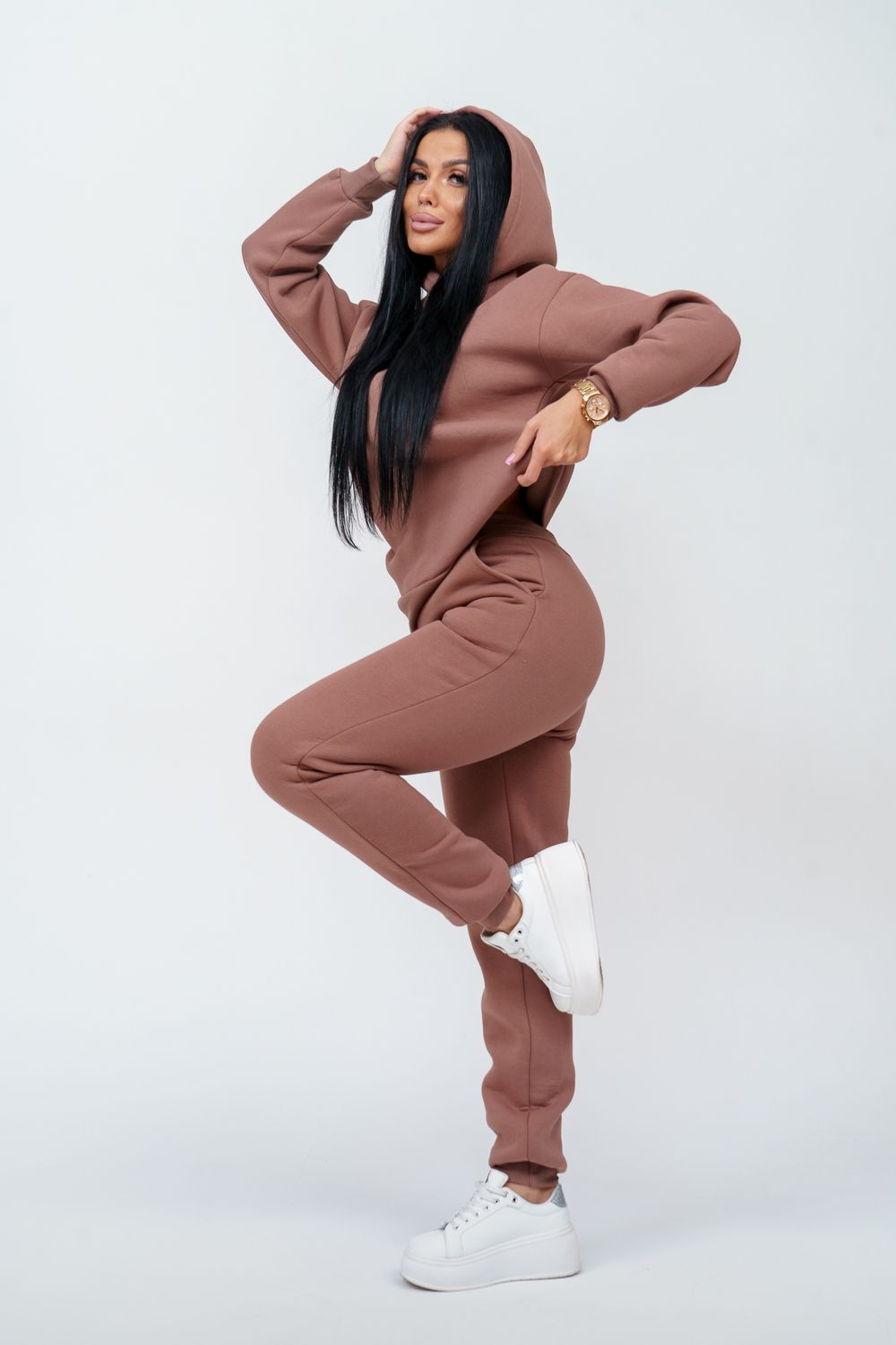 Гармония костюм - капучино