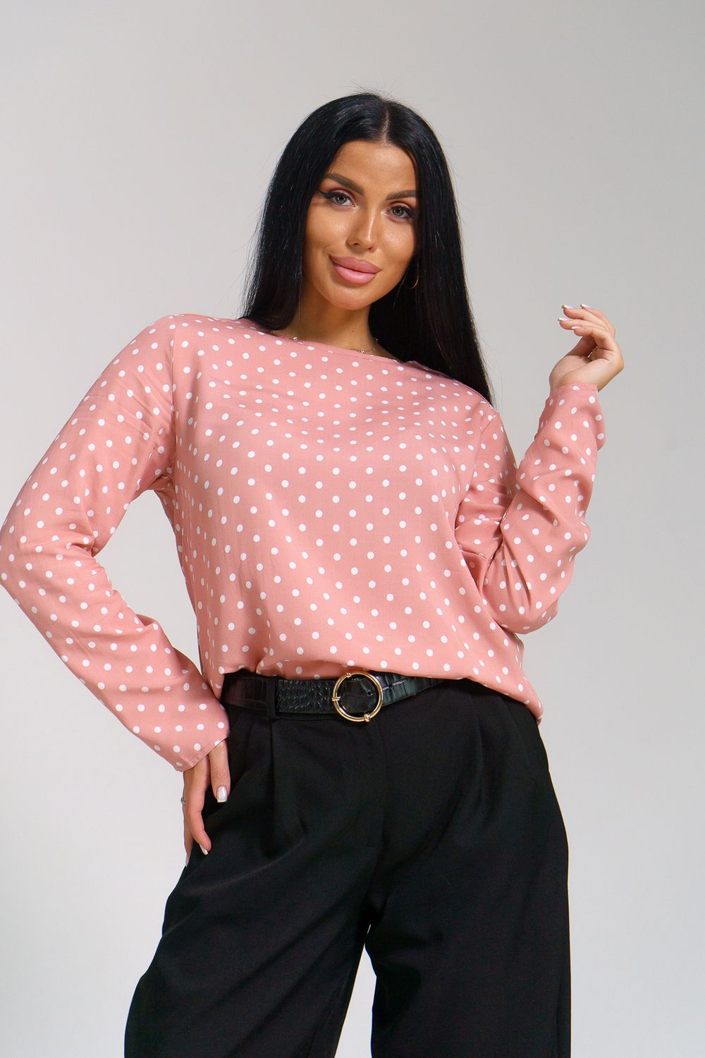 Валенсия туника - пудра