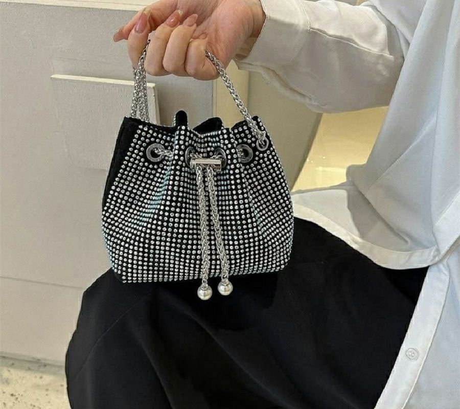 60462 Сумка - серебро