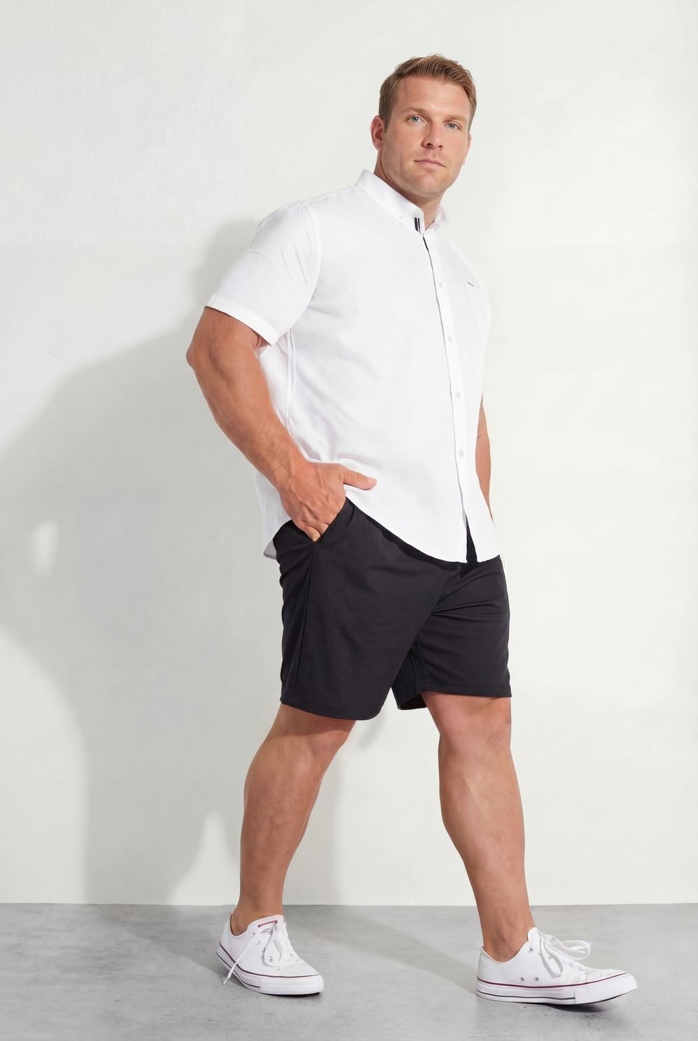 14577 Шорты мужские - черный