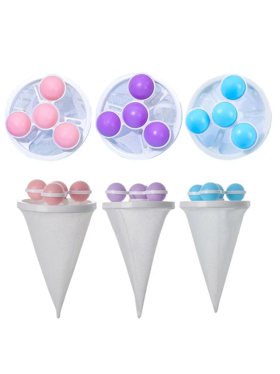 61411 Сетчатый мешок для стирки - ассорти