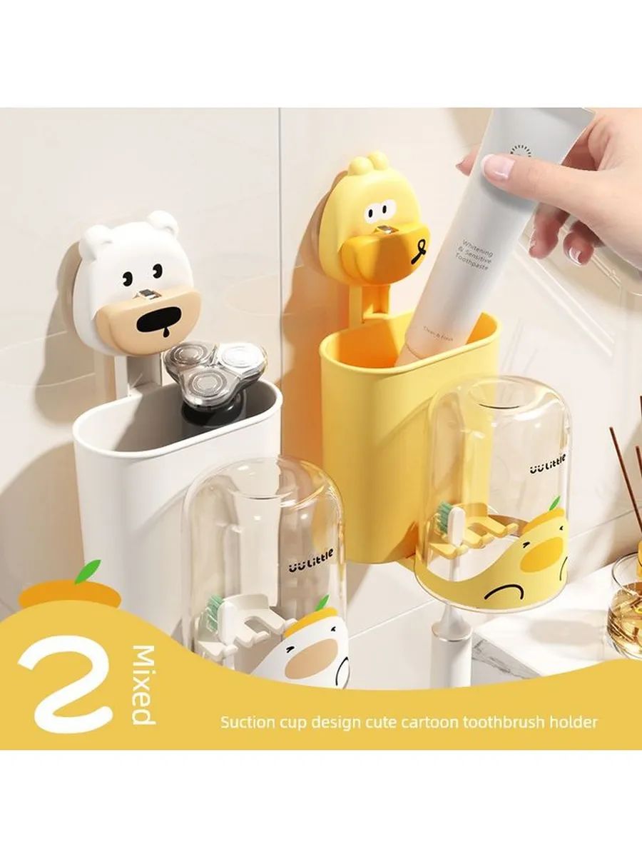 61009 Держатель зубных щеток - ассорти