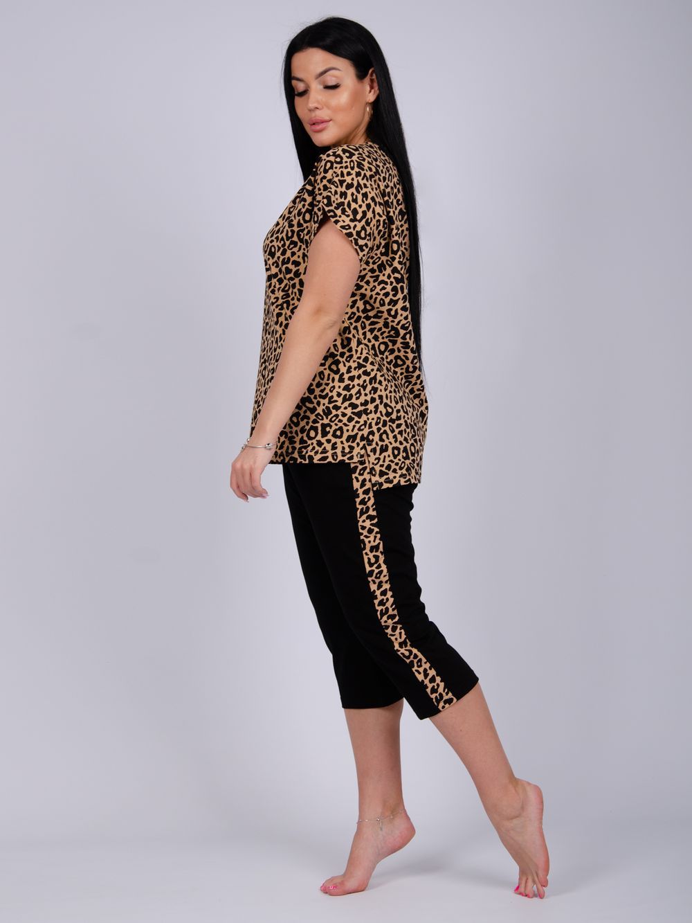 Ягуар костюм женский - черный