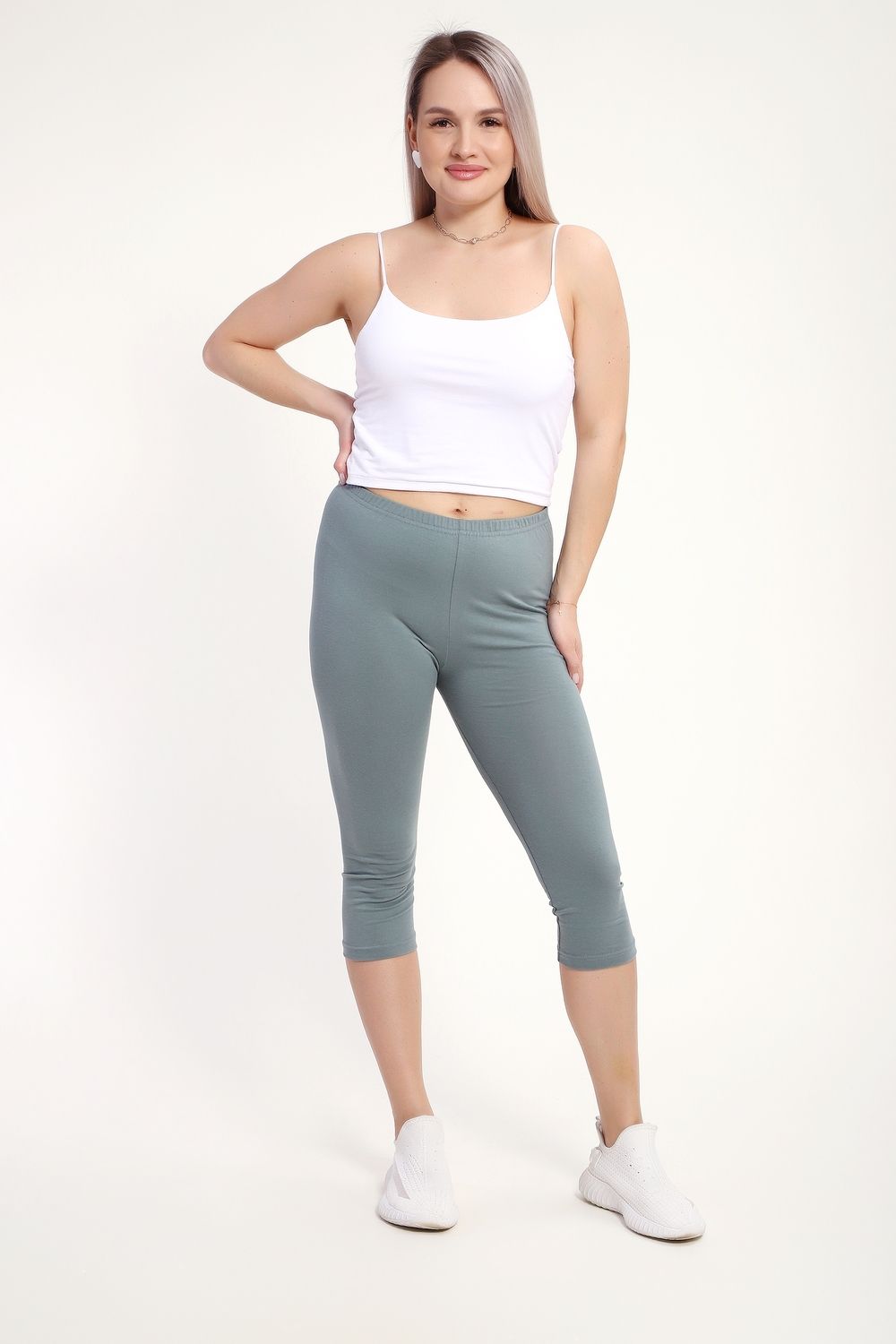 Бриджи 022 - оливковый