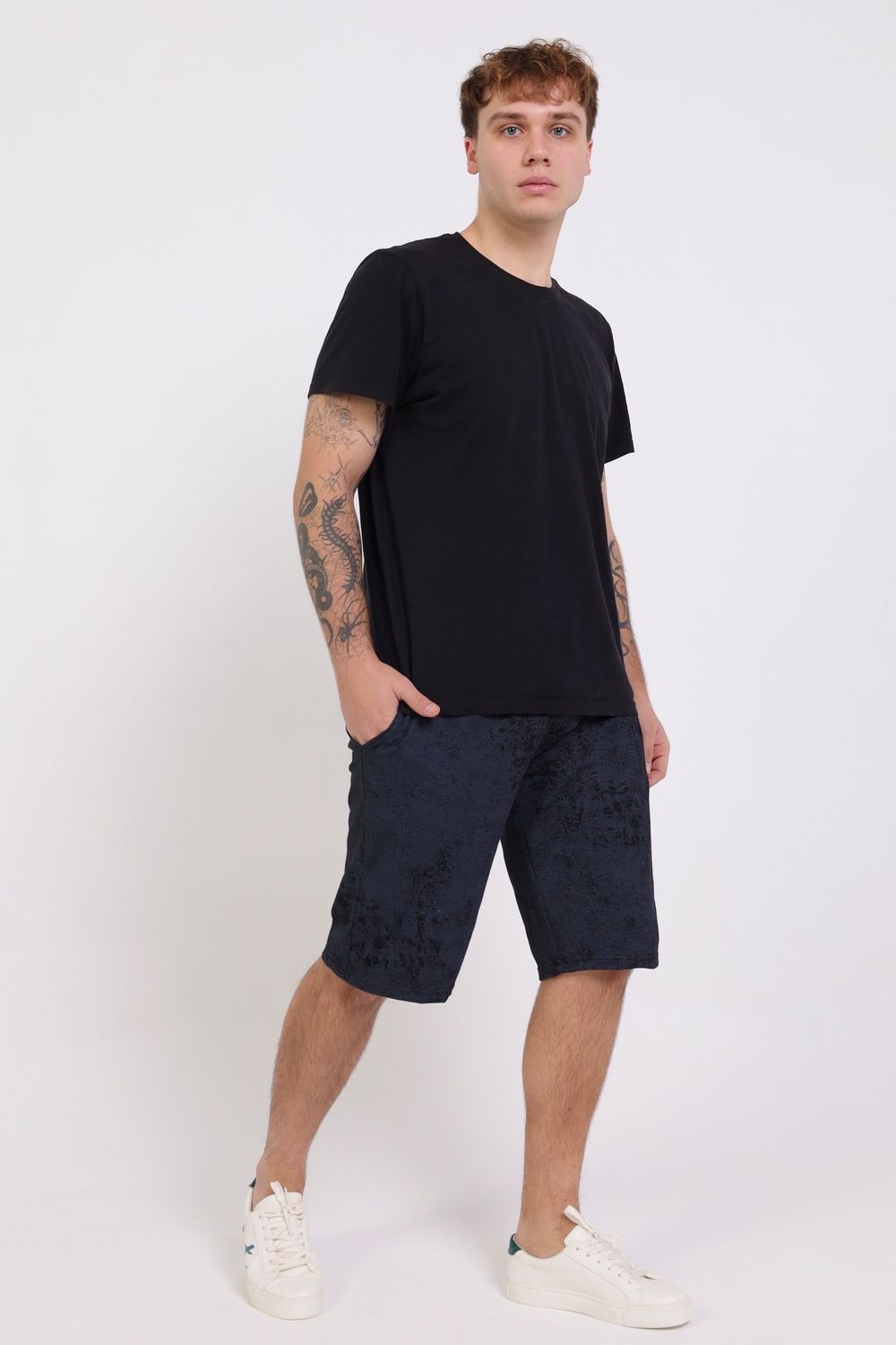 Шорты мужские 095 - Варенка черная