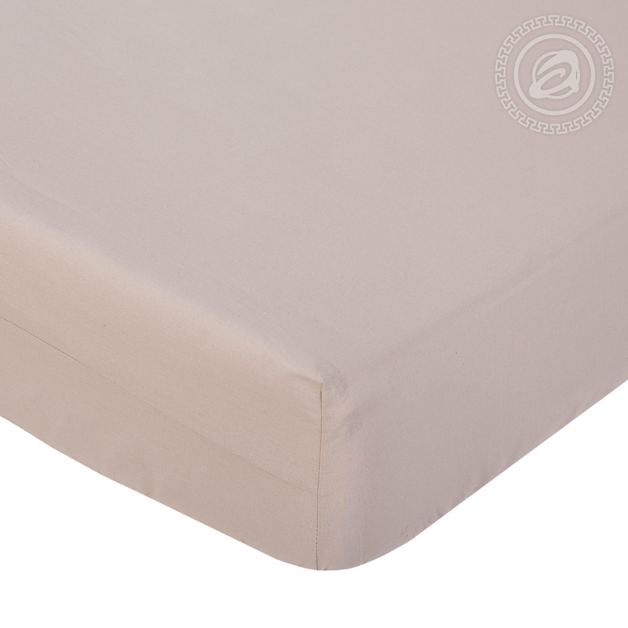 Простыня на резинке Капучино 986