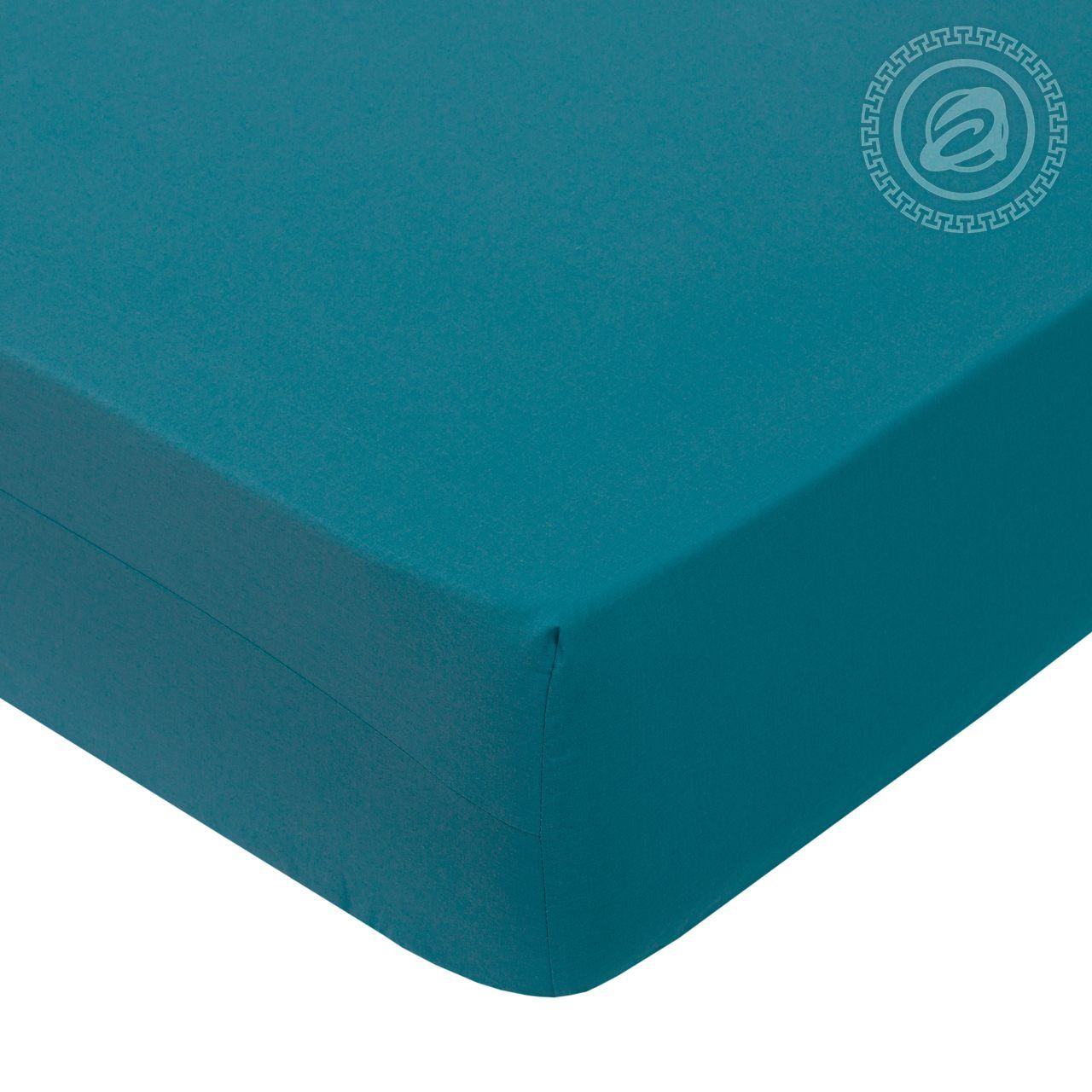 Простыня на резинке Изумрудный 986