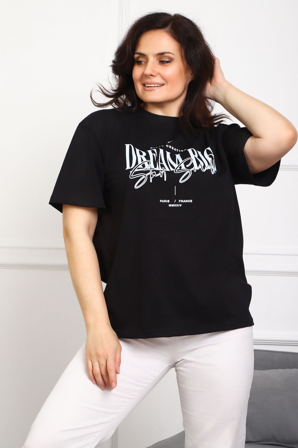 Туника женская 88557 - черный