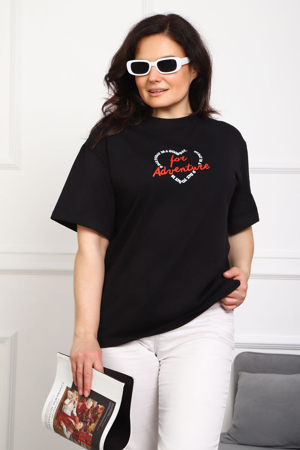 Туника женская 88556 - черный