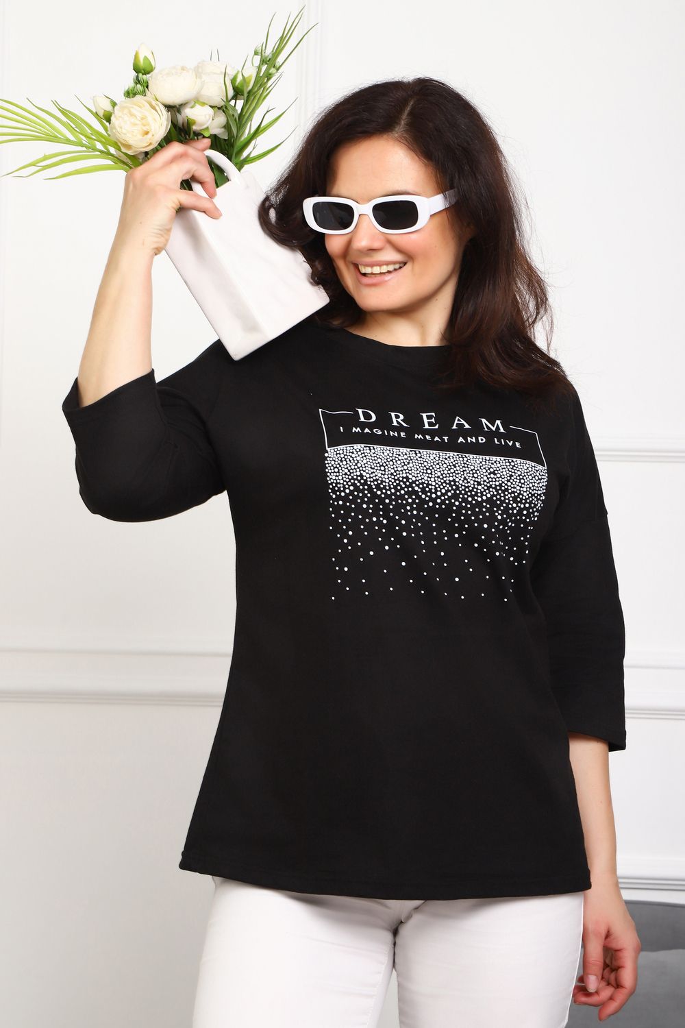 Туника женская 88550 - черный