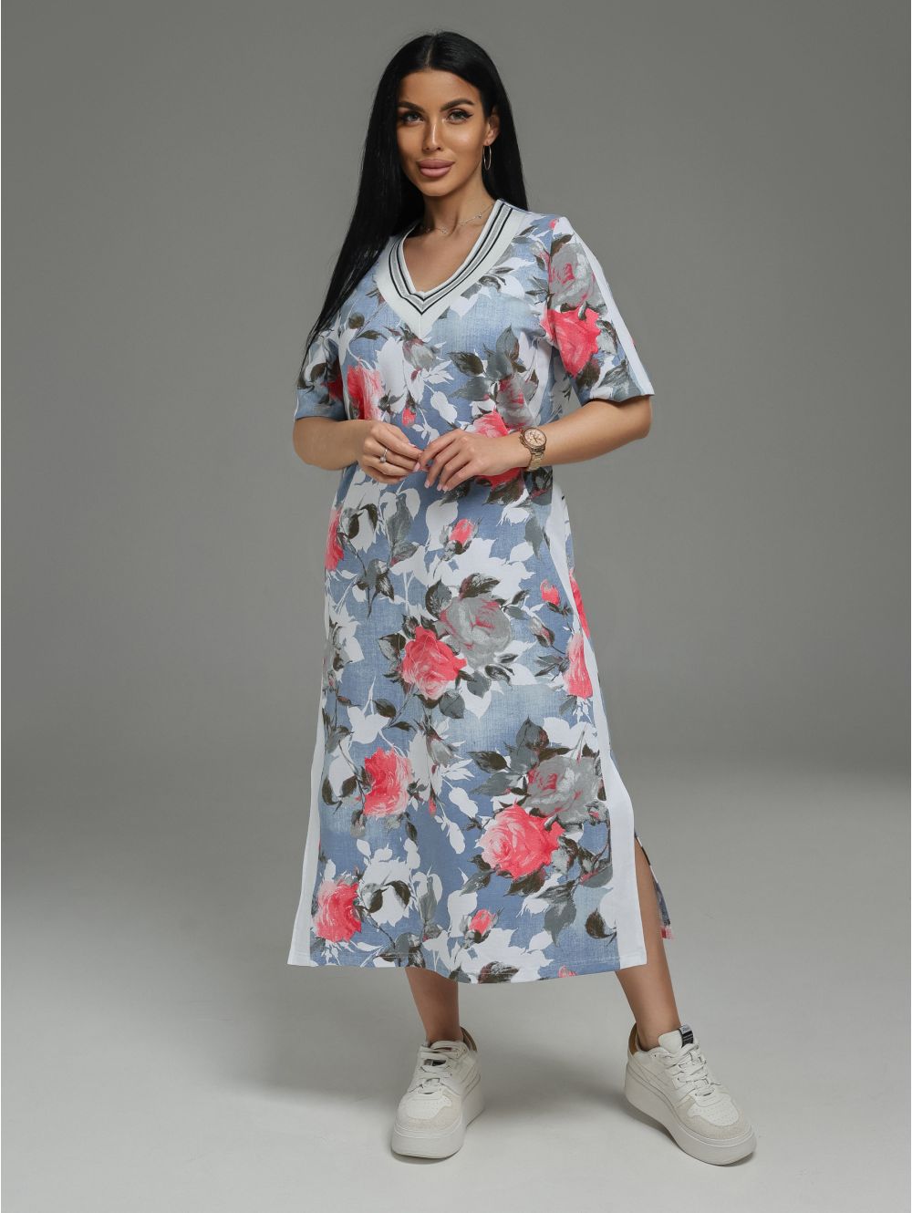 Либретта платье женское (голубой)