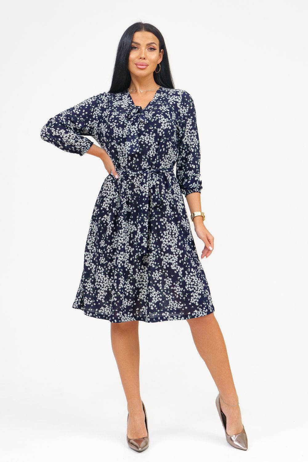 Платье Сонет - незабудка