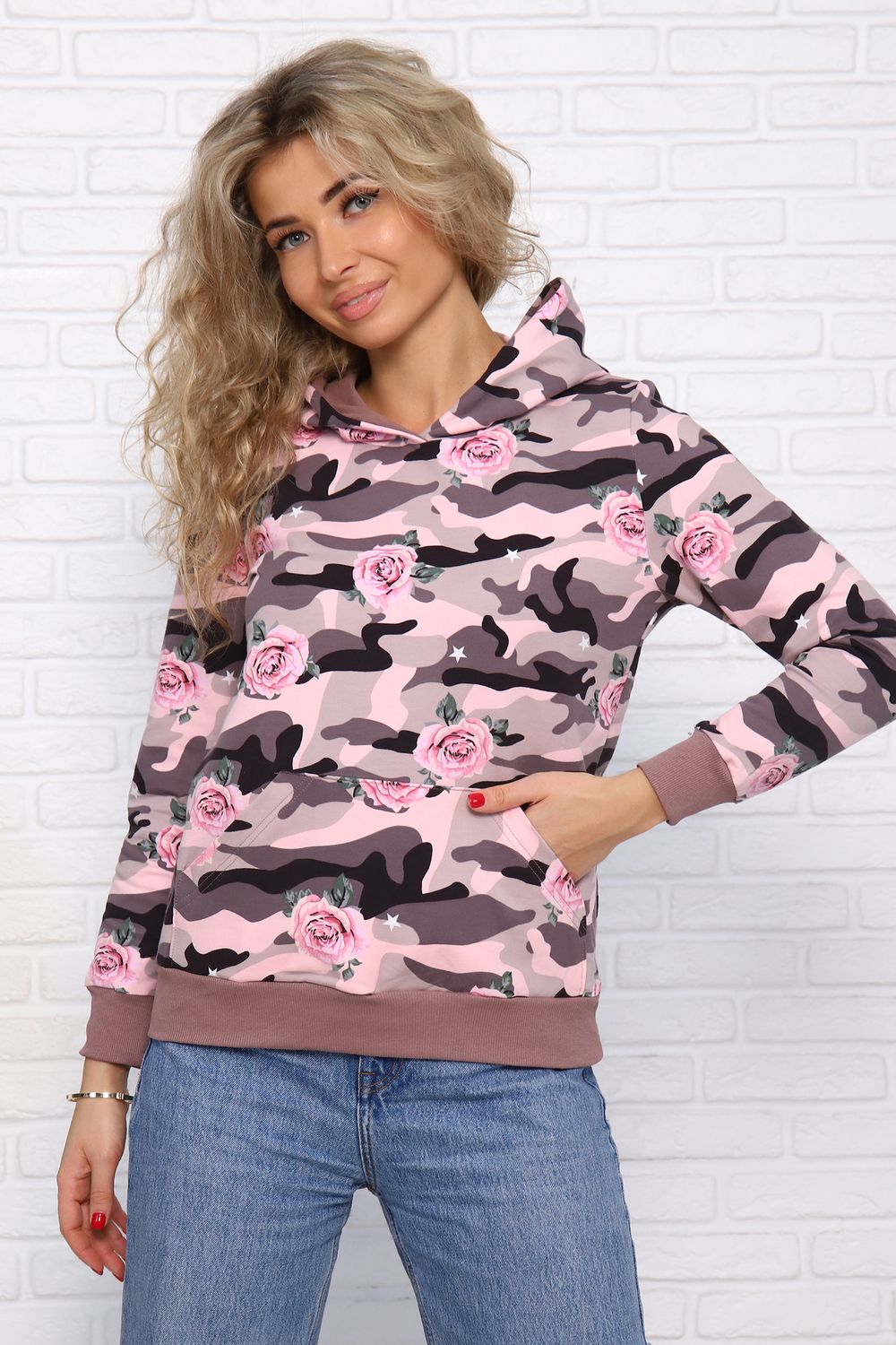 Толстовка Сабрина - розы