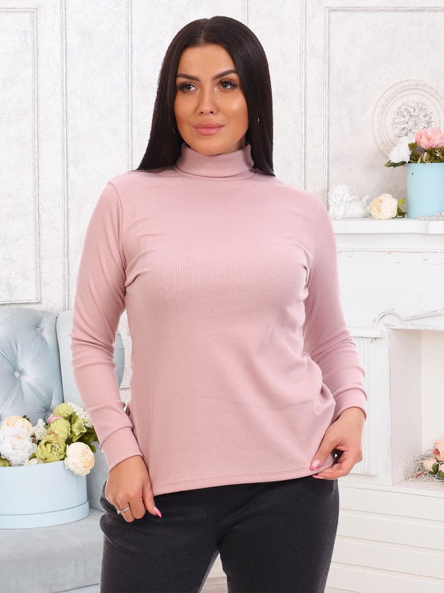 Водолазка(фуфайка) Милана - сухая роза