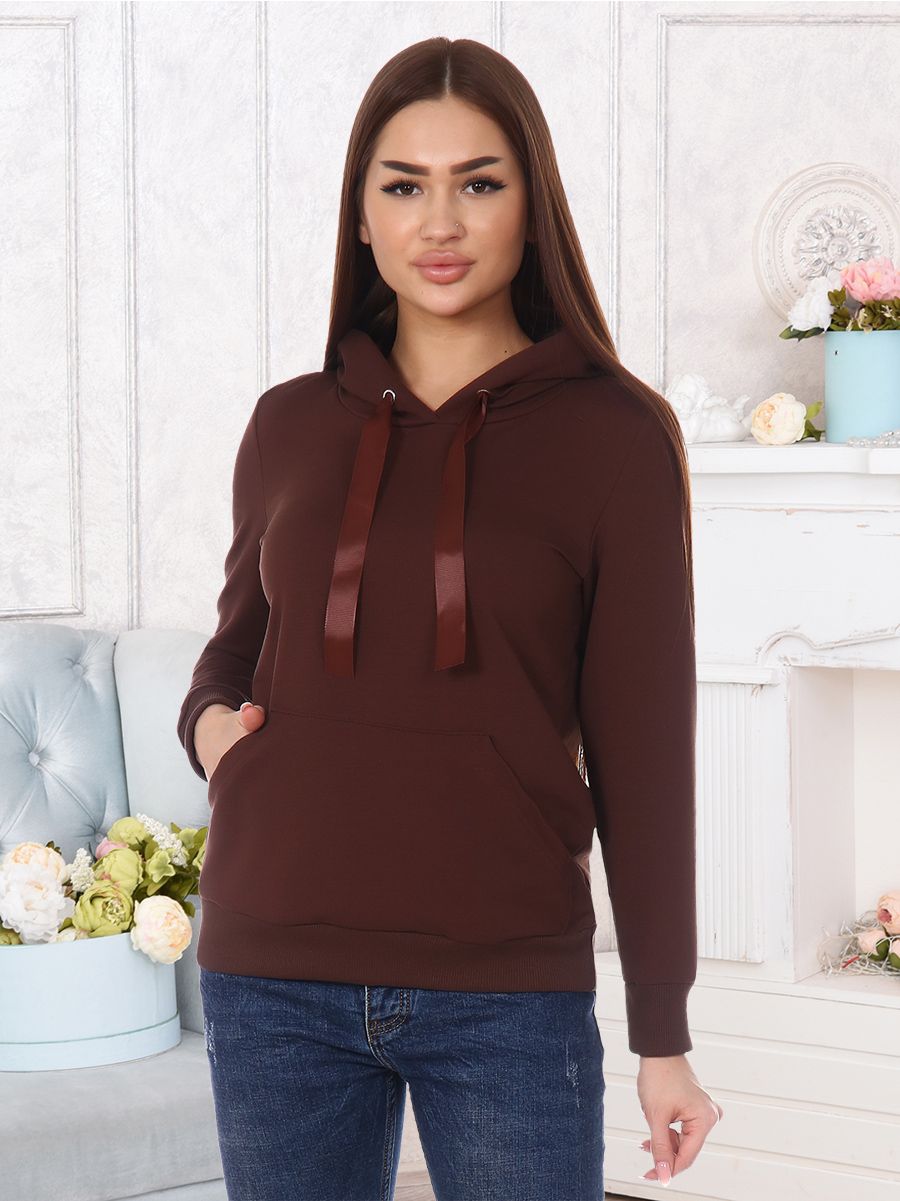 Толстовка Жанна - шоколад