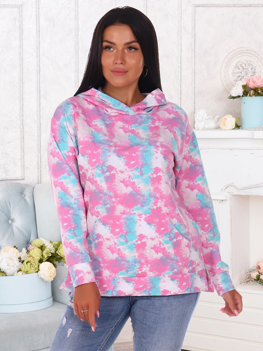 Толстовка Диско - розовый