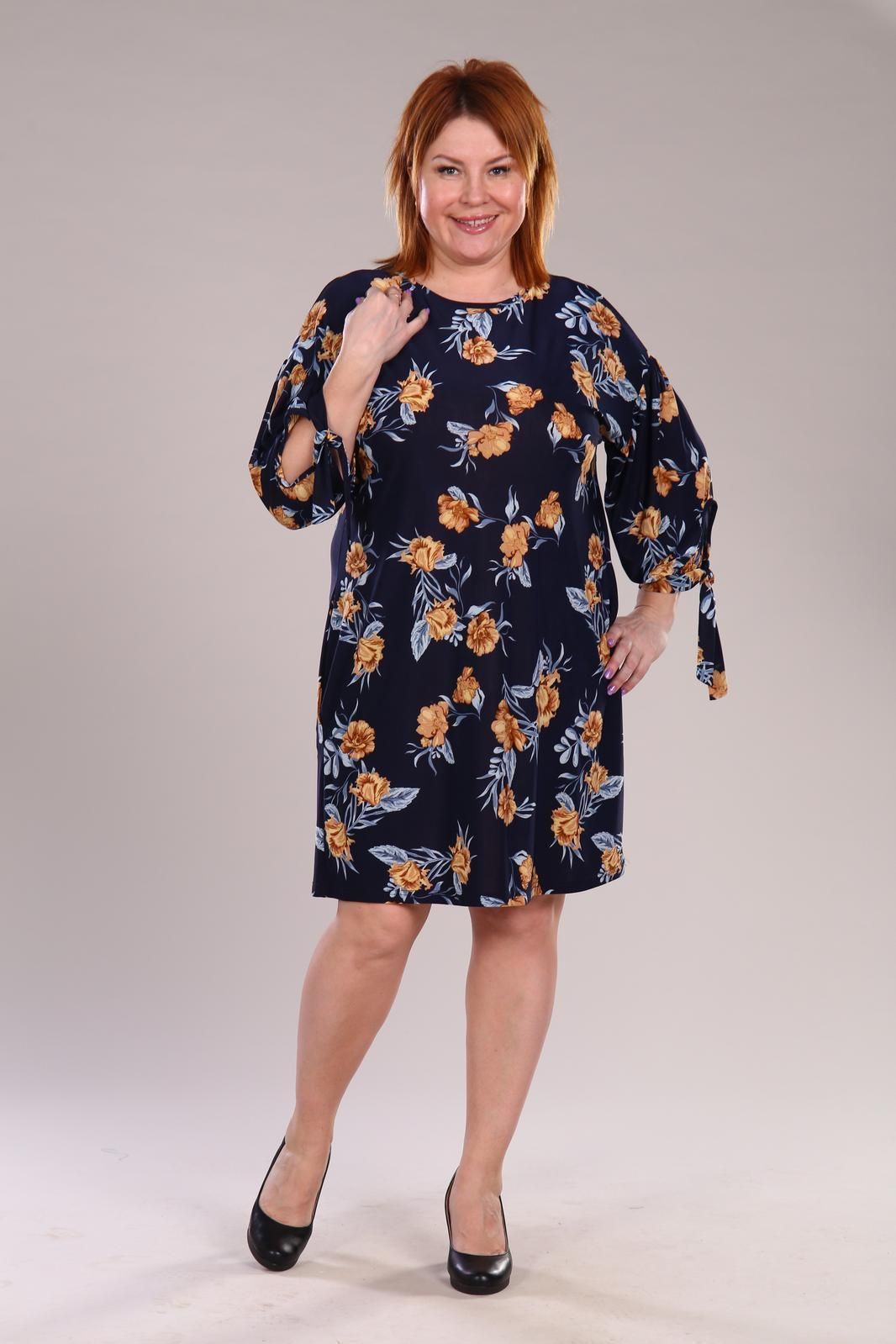 Мэрил - платье синий