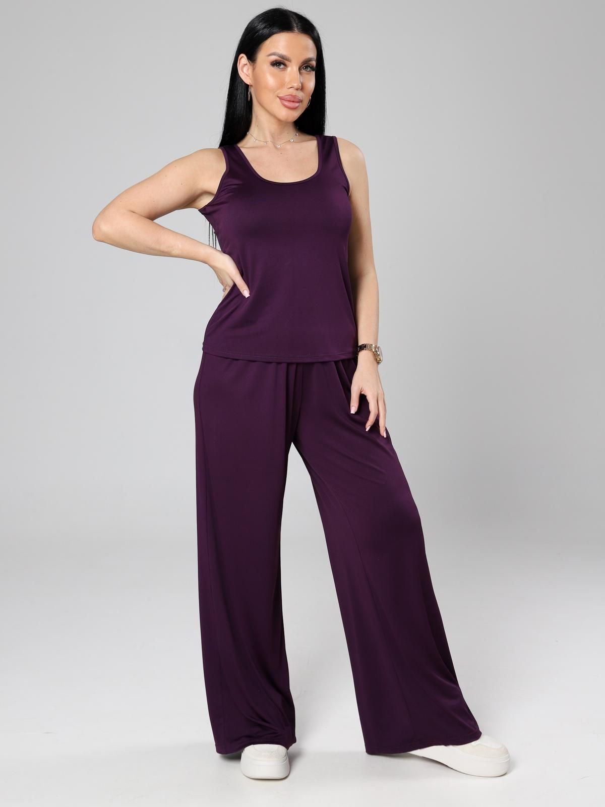 Мелестина - костюм баклажан