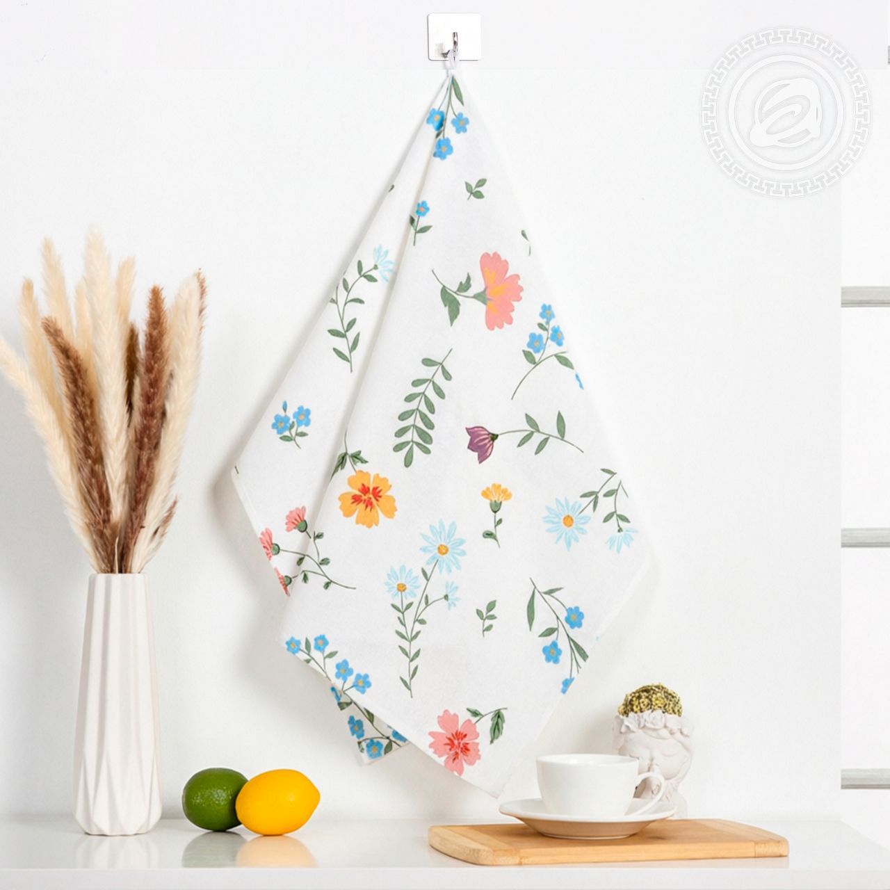 Полотенце кухонное из рогожки Лютик пкр.50.70