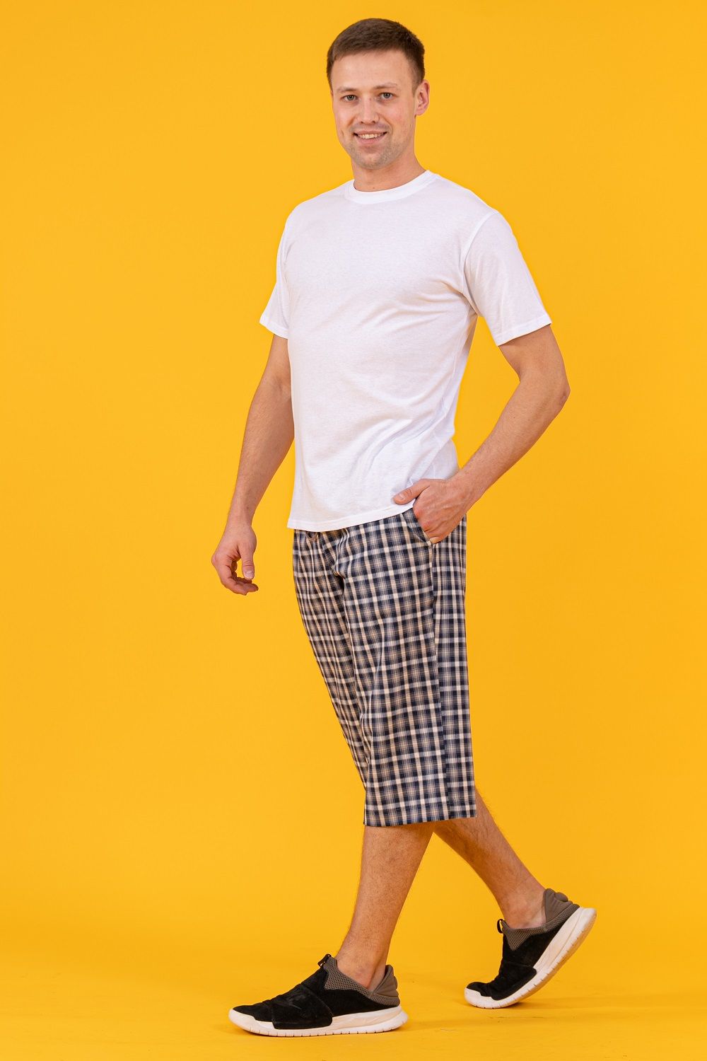 1123 Бриджи мужские - разноцветные