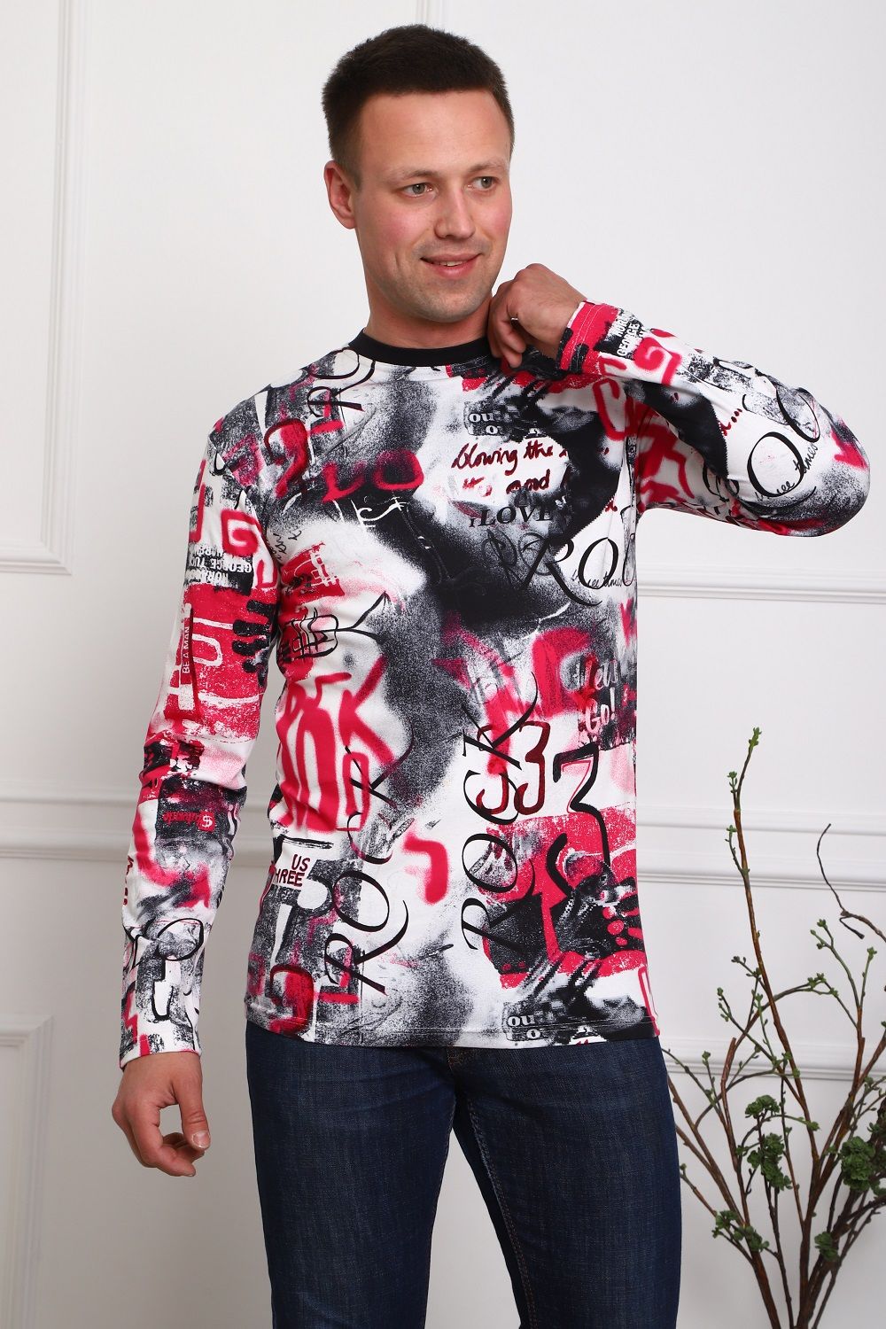 1121 Свитшот мужской - разноцветные