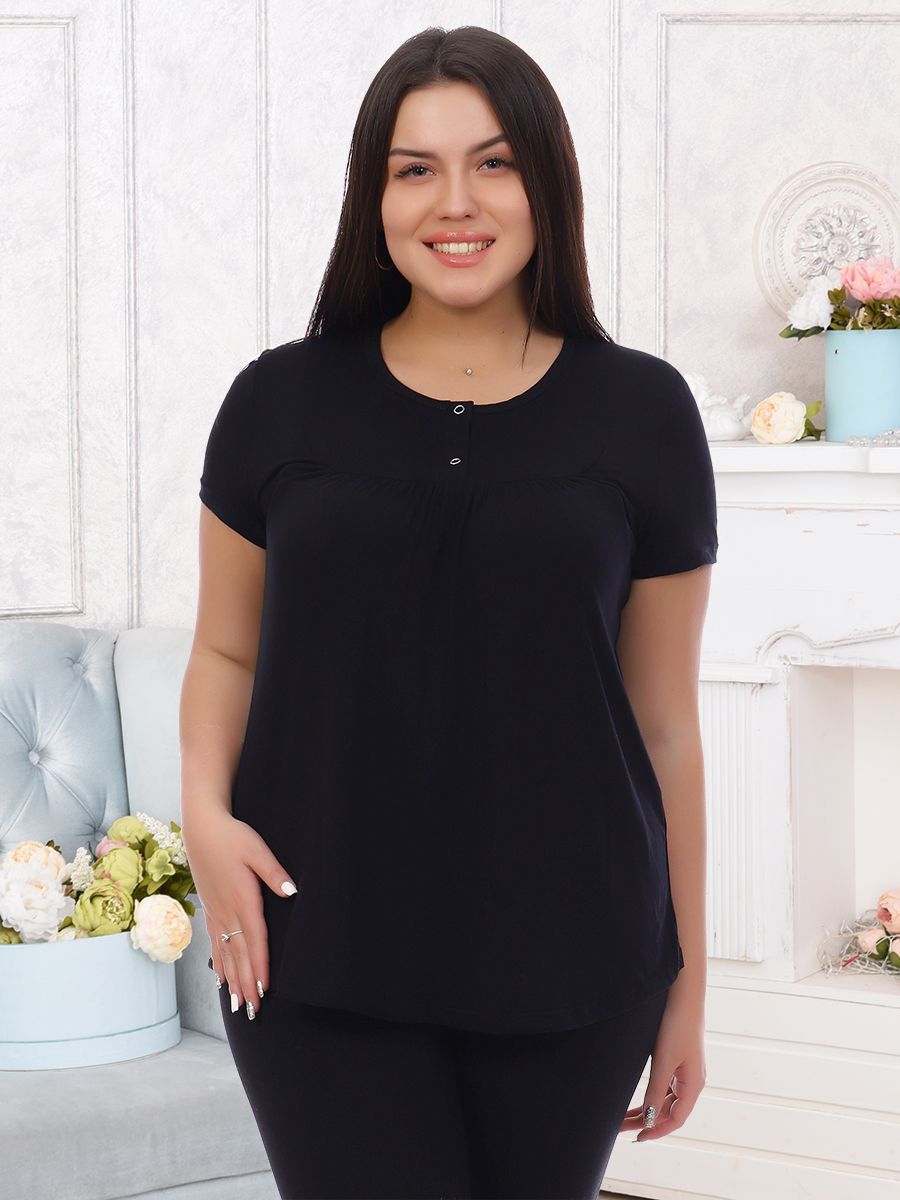 Футболка "Ника" - черный