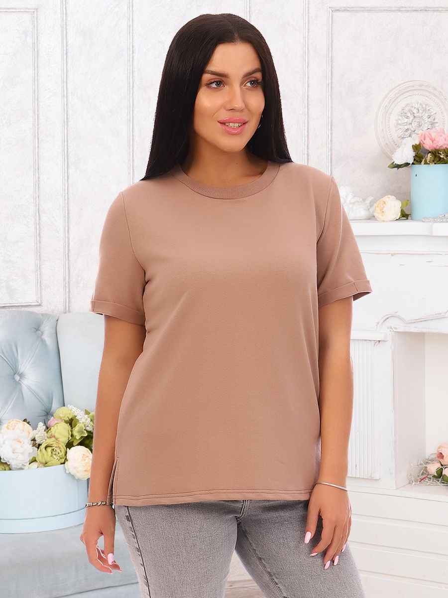 Футболка Джуди - кофе