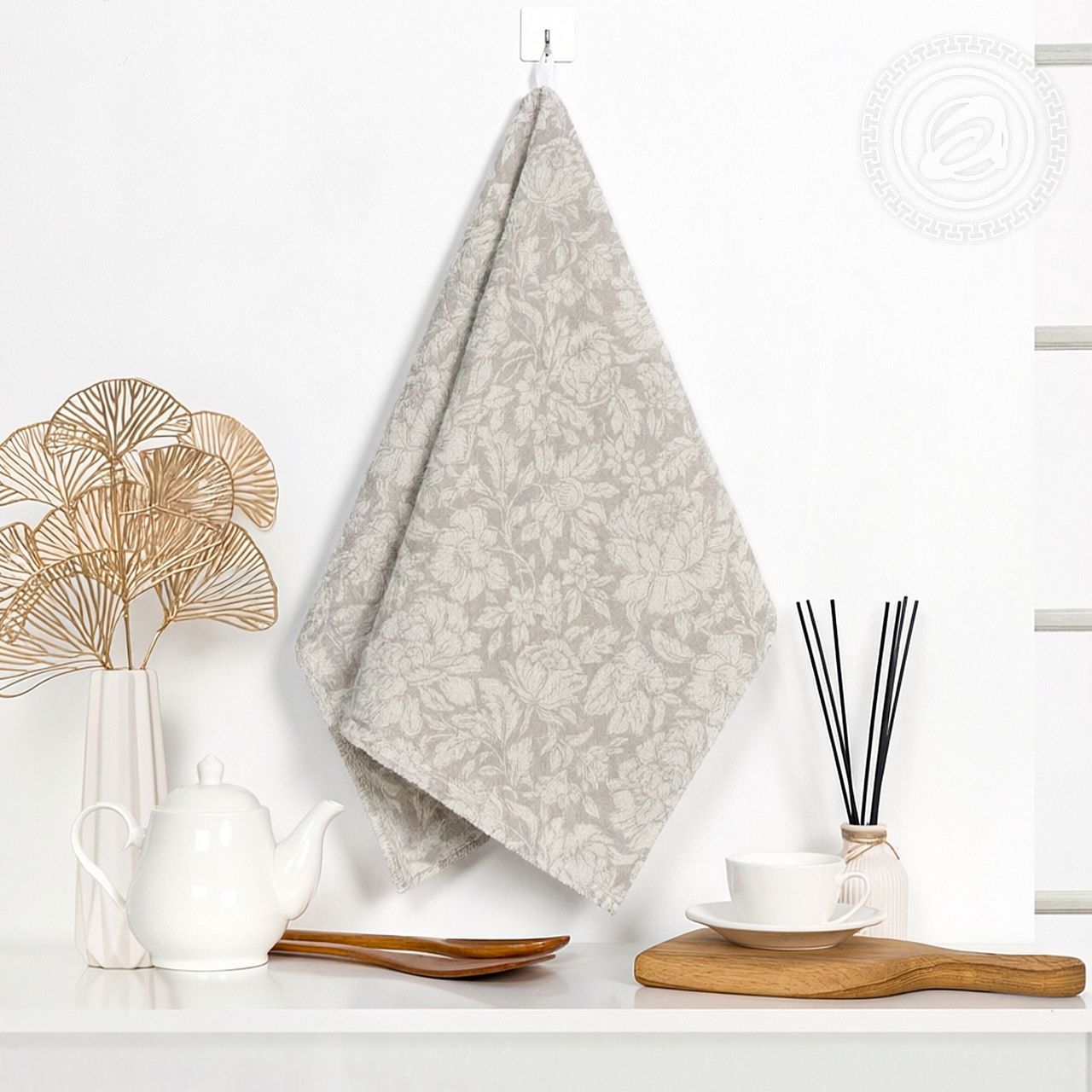 Полотенце кухонное из рогожки Джейн пкр.50.70