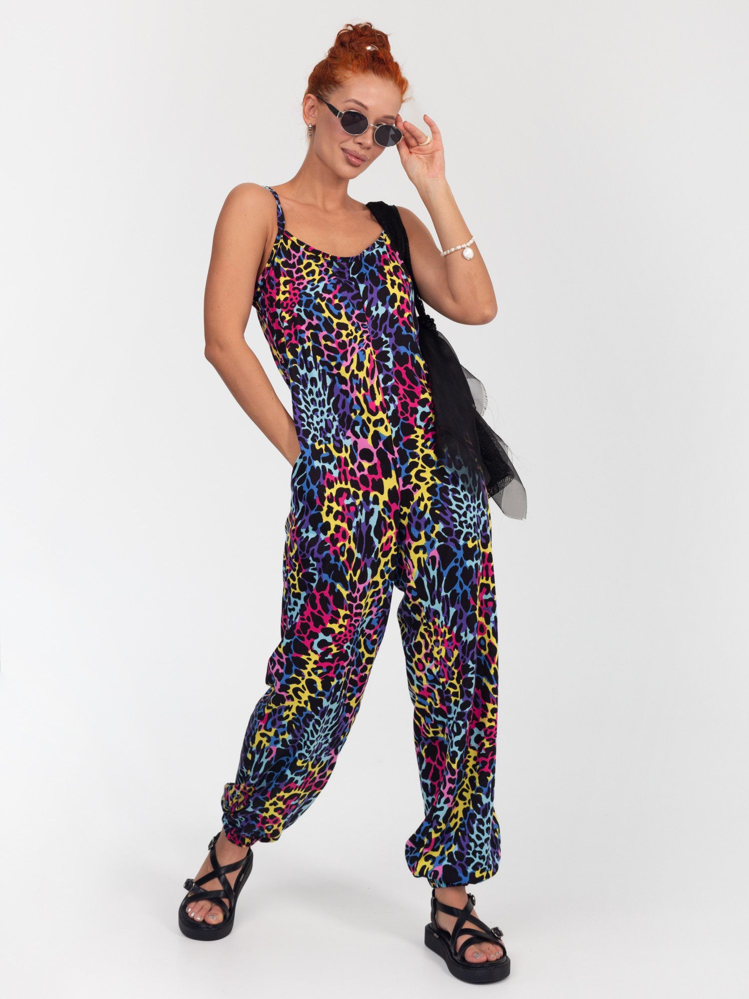 Комбинезон женский кулирка "ЯЛТА" ЛЕО РОЗОВЫЙ