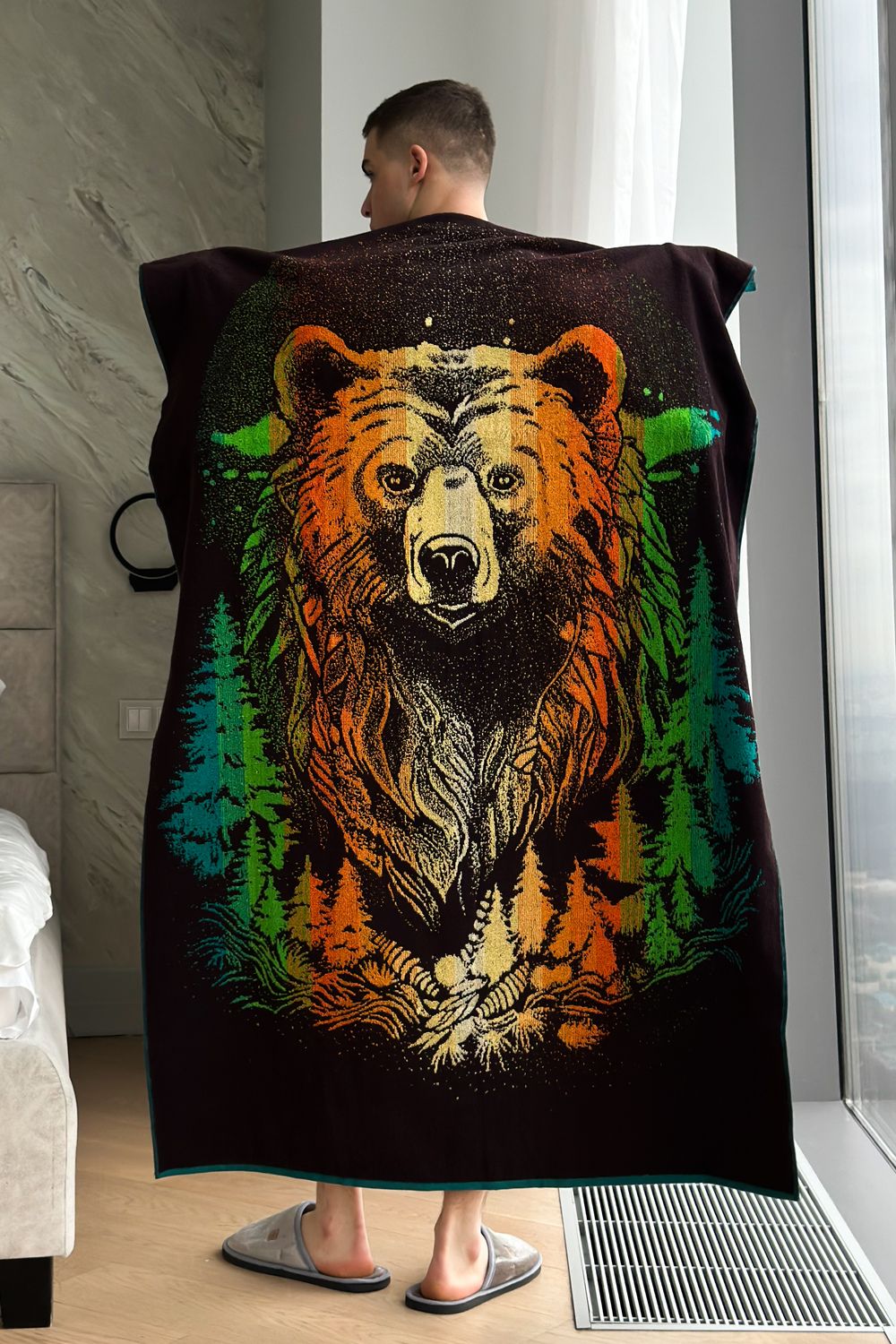 Полотенце махровое Мишка - медведь