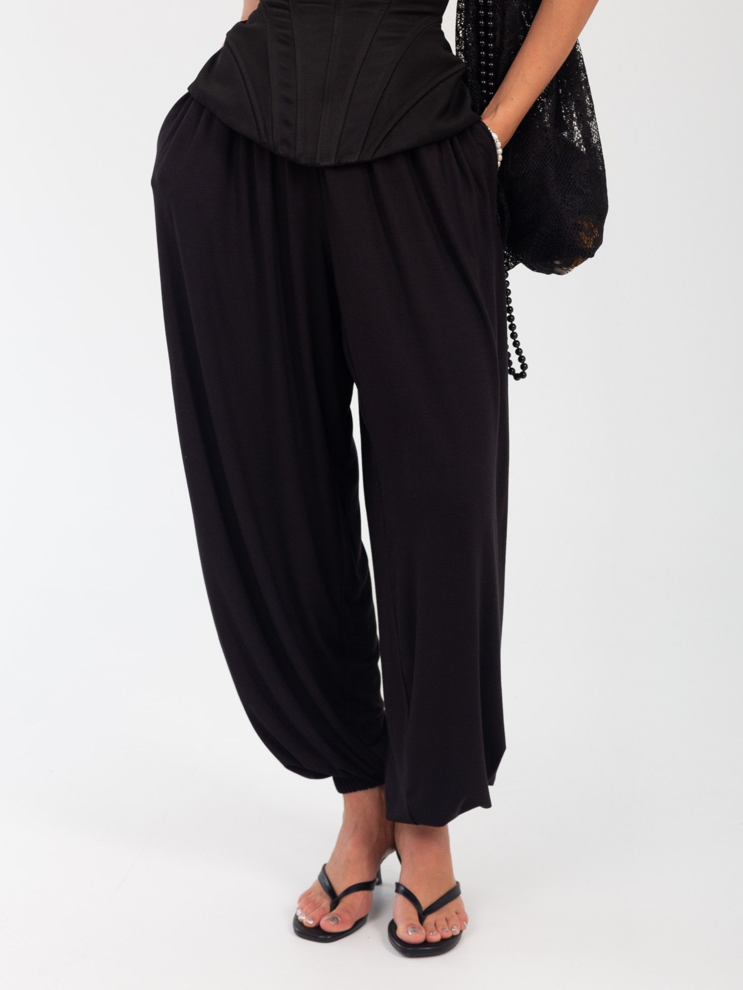 Брюки женские модал "АЛЛАДИНЫ" ЧЕРНЫЙ