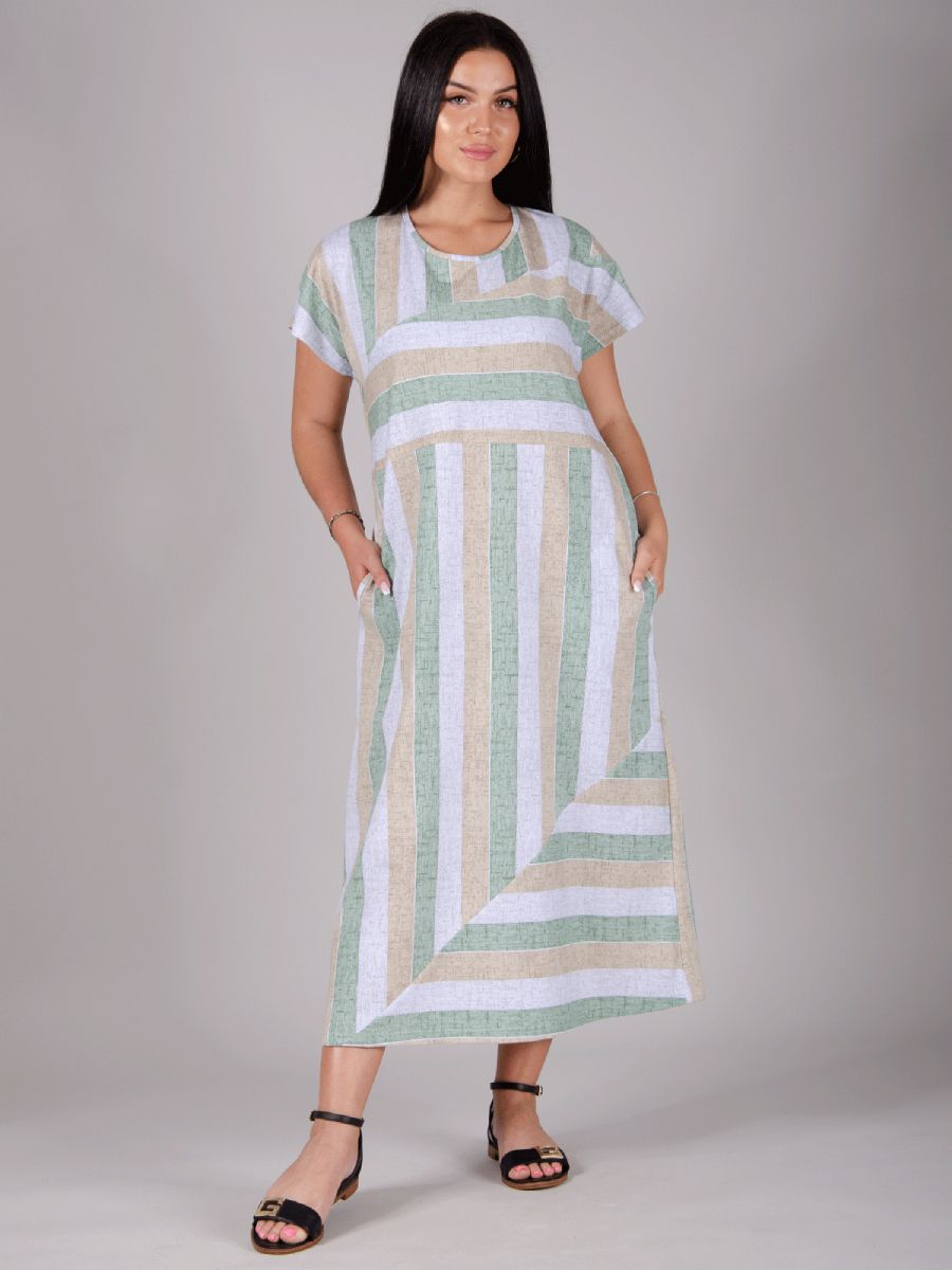 Пари платье женское - олива