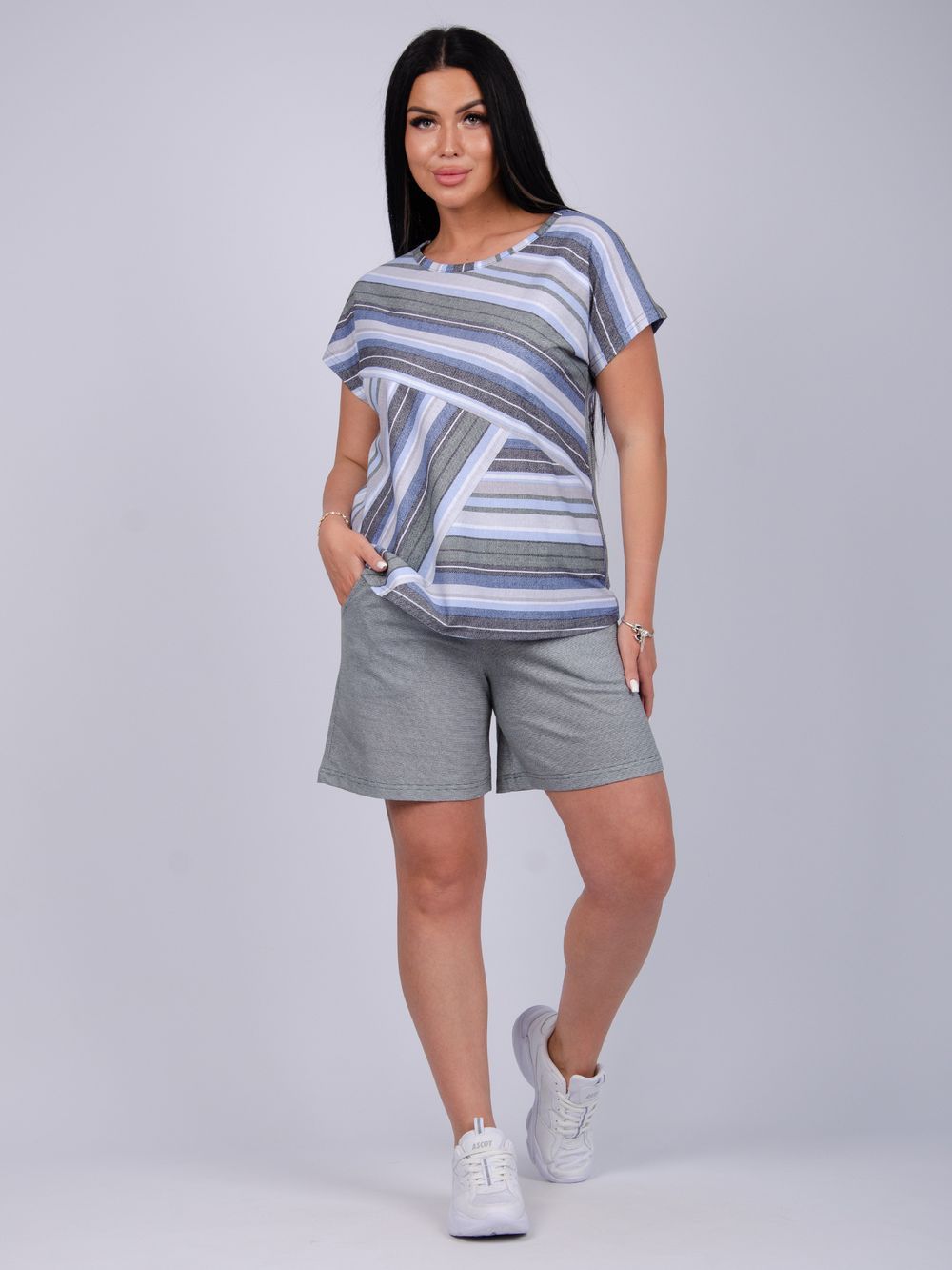 Ривьера костюм женский - антрацитовый