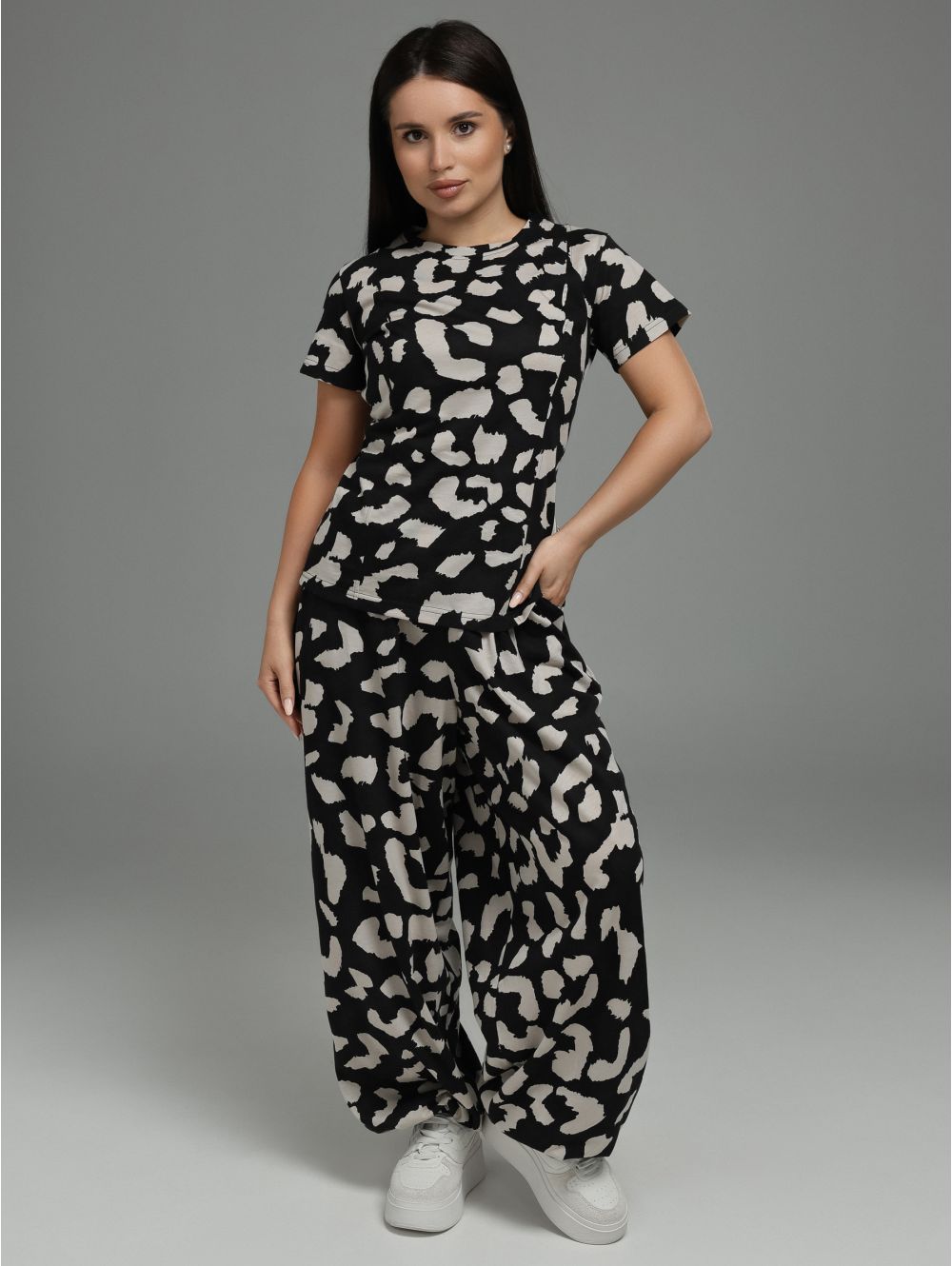 Очарование костюм женский (черный)