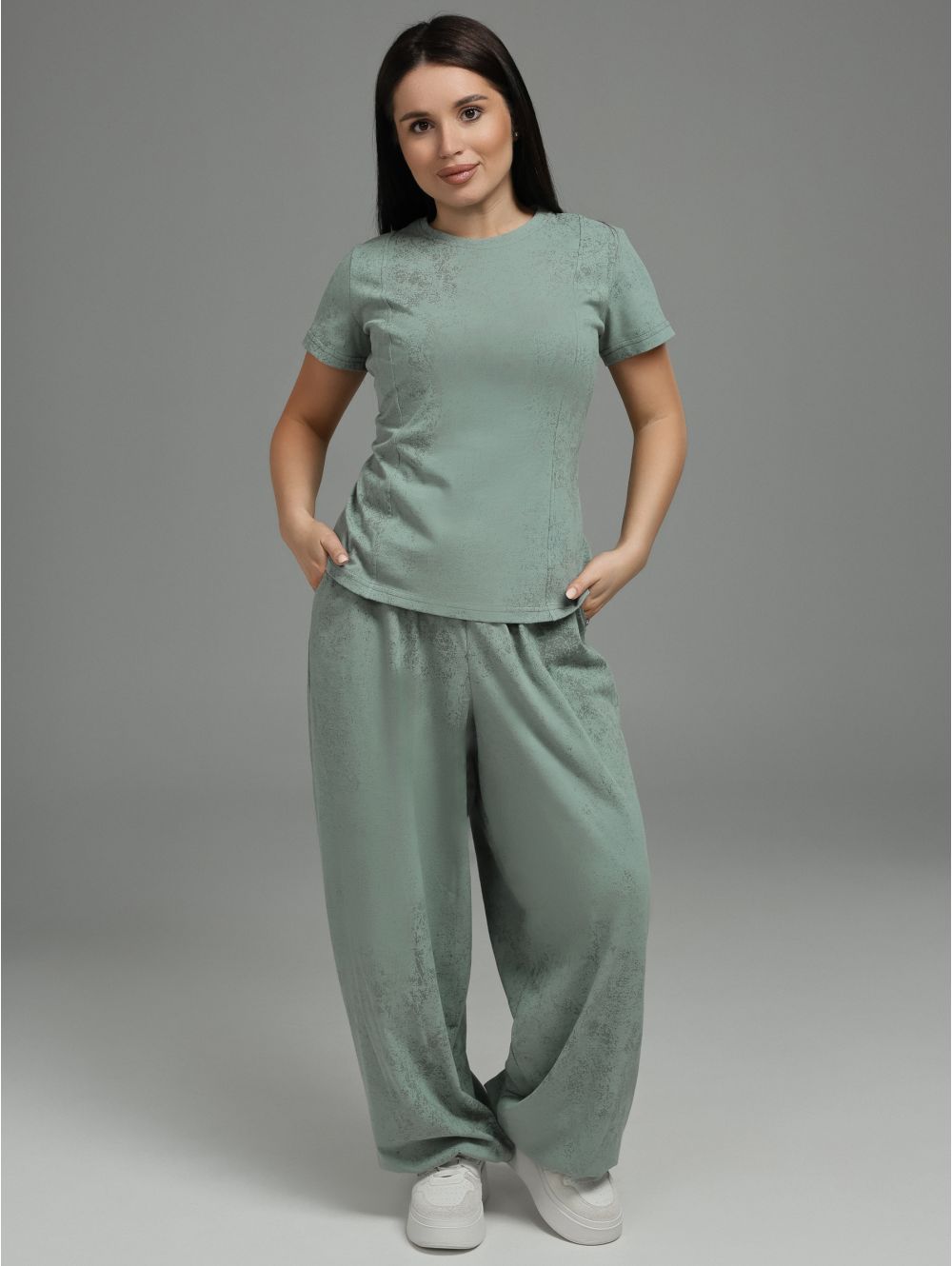 Очарование костюм женский (хаки варенка)