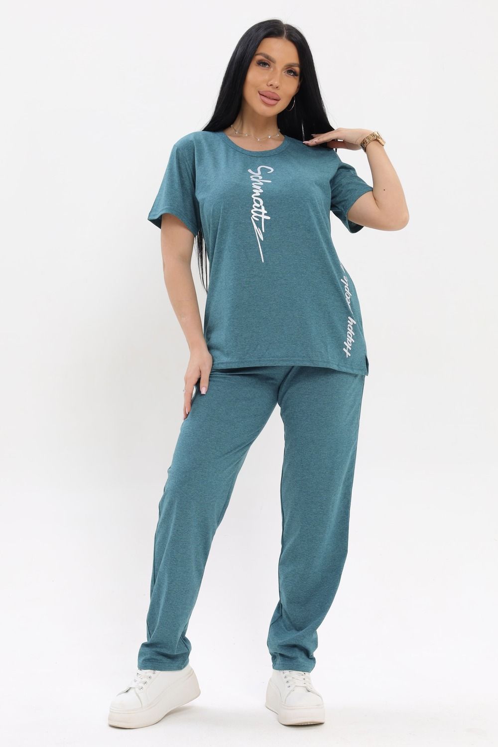 Костюм домашний с брюками CWC1024 - хаки