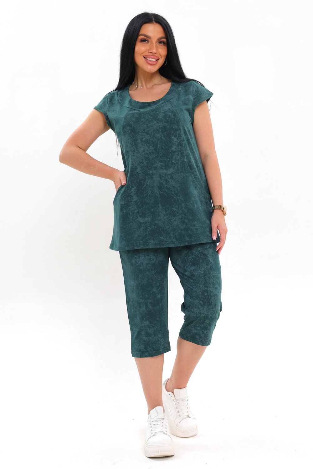 Костюм домашний с бриджами CWC2008 - хаки