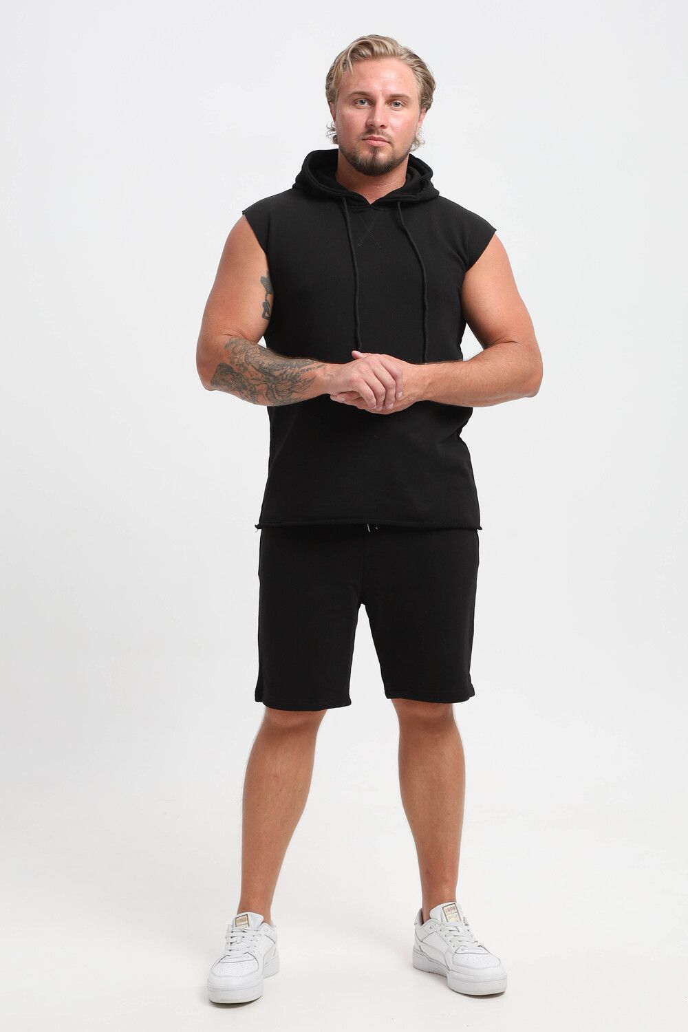 14600 Шорты мужские - черный