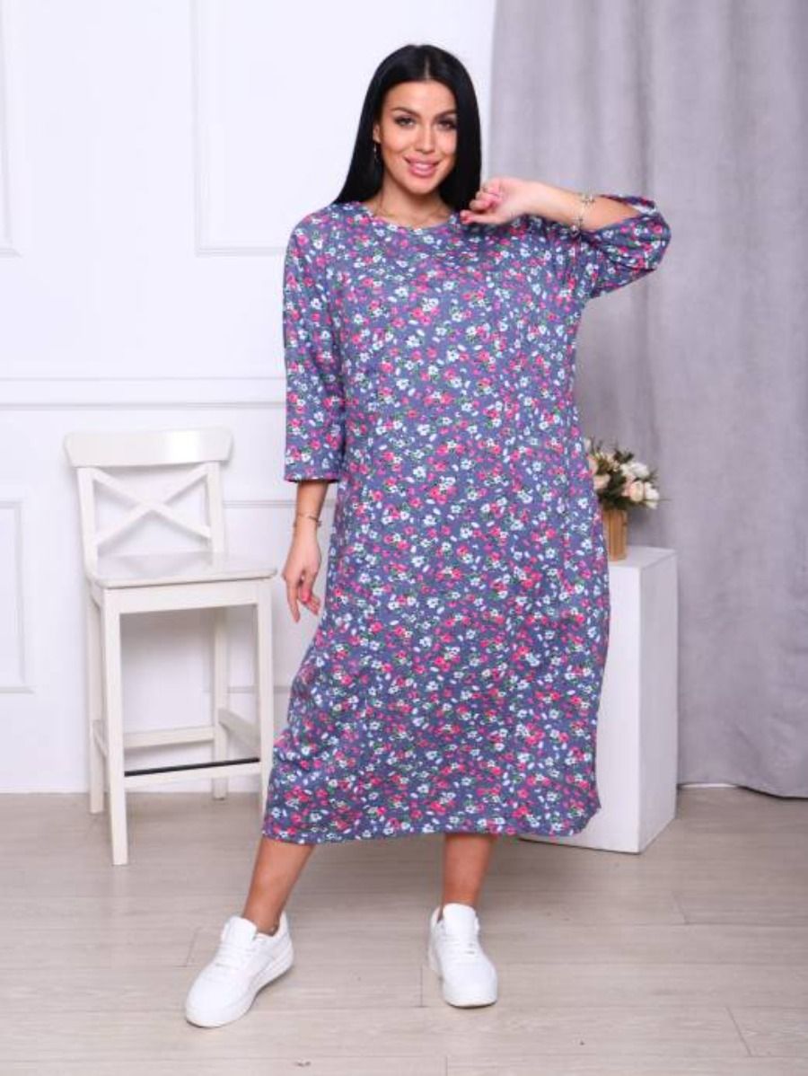 86504 платье женское - розовый