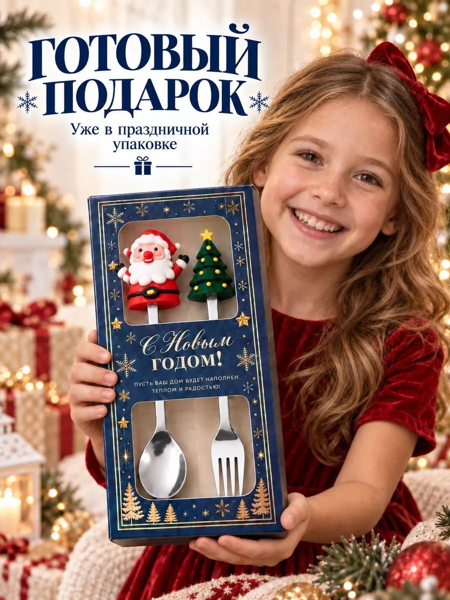 61416 Новогодний набор 2 предмета - синий