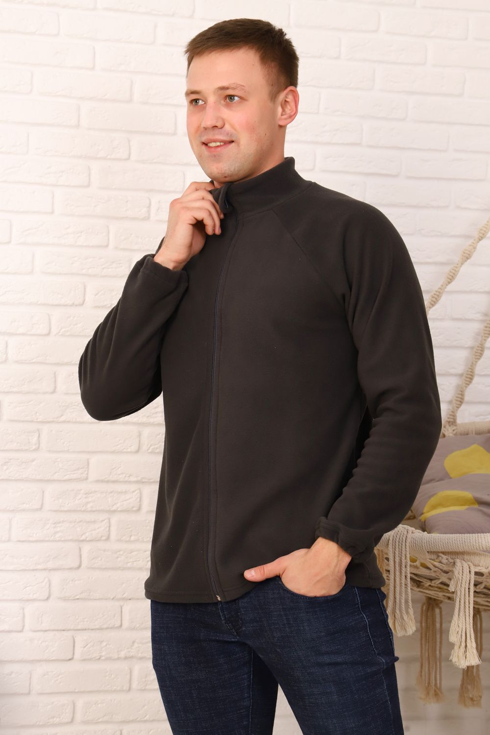 Толстовка 19503 - темно серый