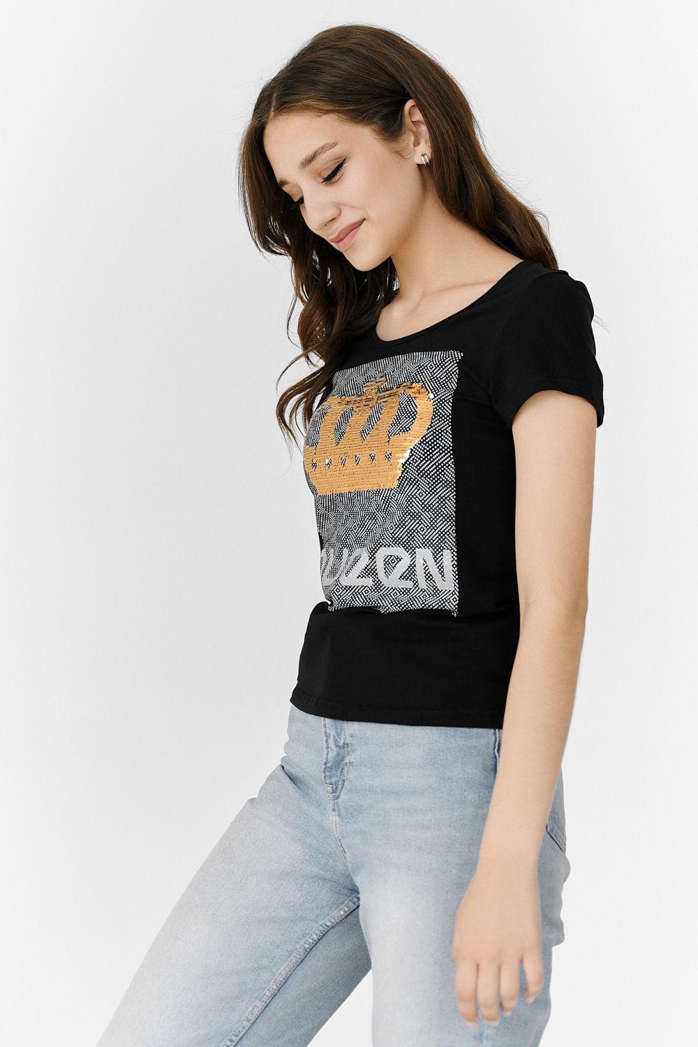 Футболка 8042 - черный