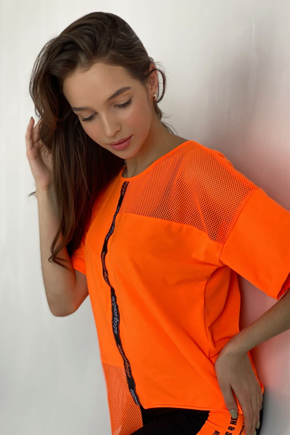 Футболка 8078 - оранжевый