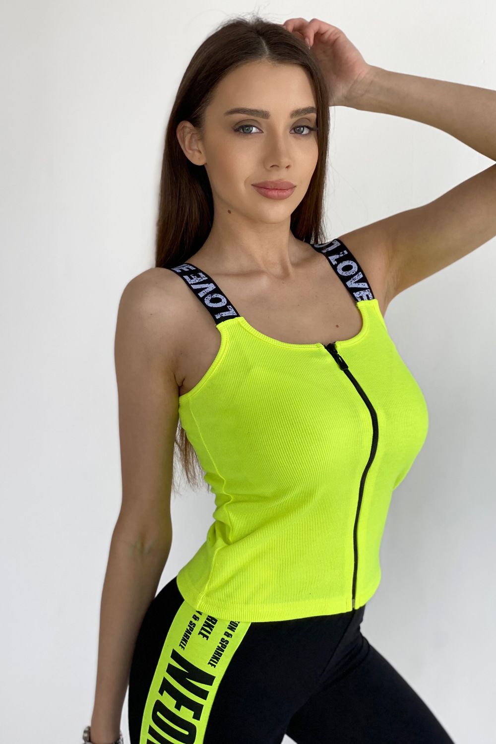 Майка 8074 - желтый